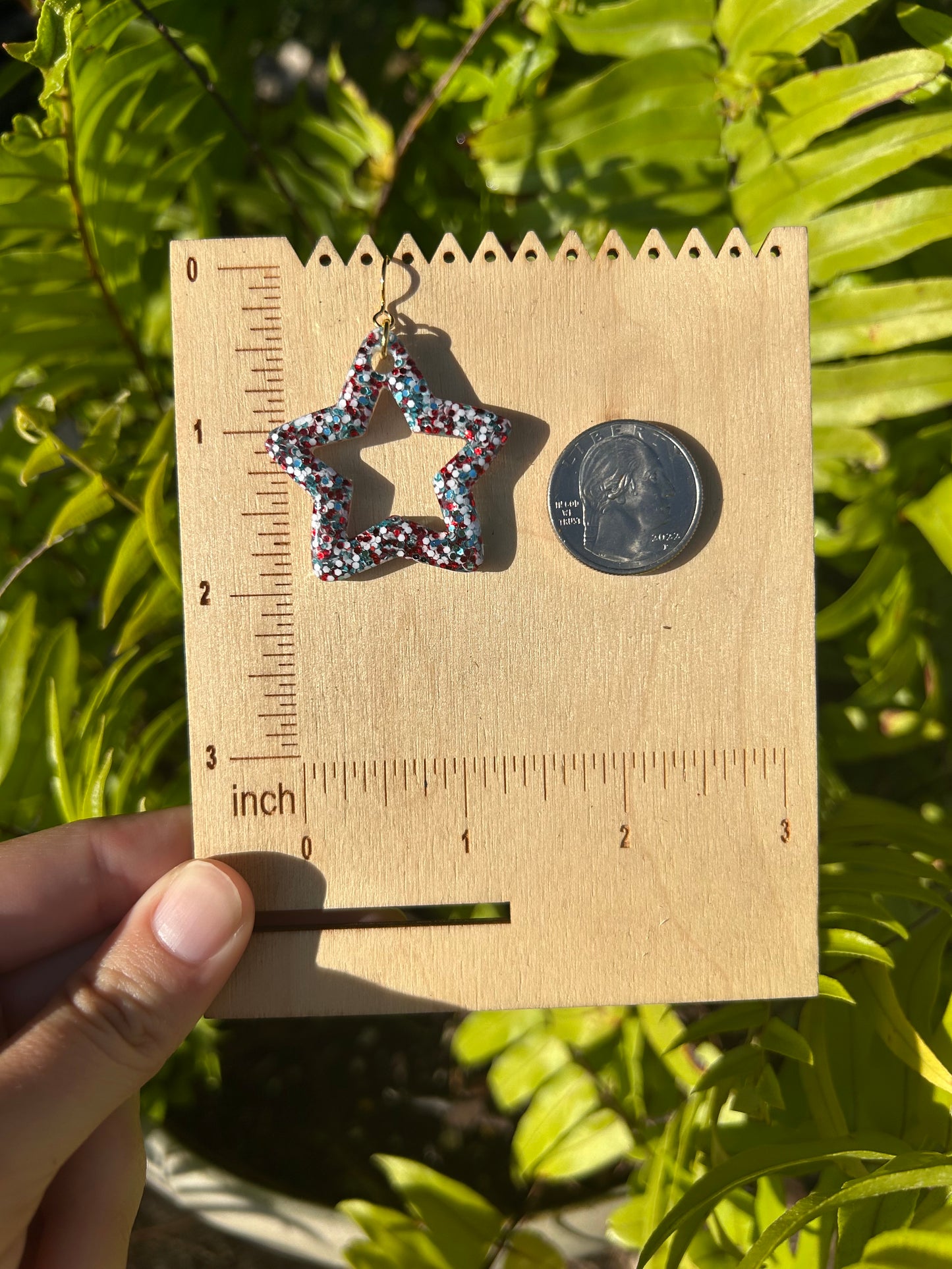 Big Star earrings