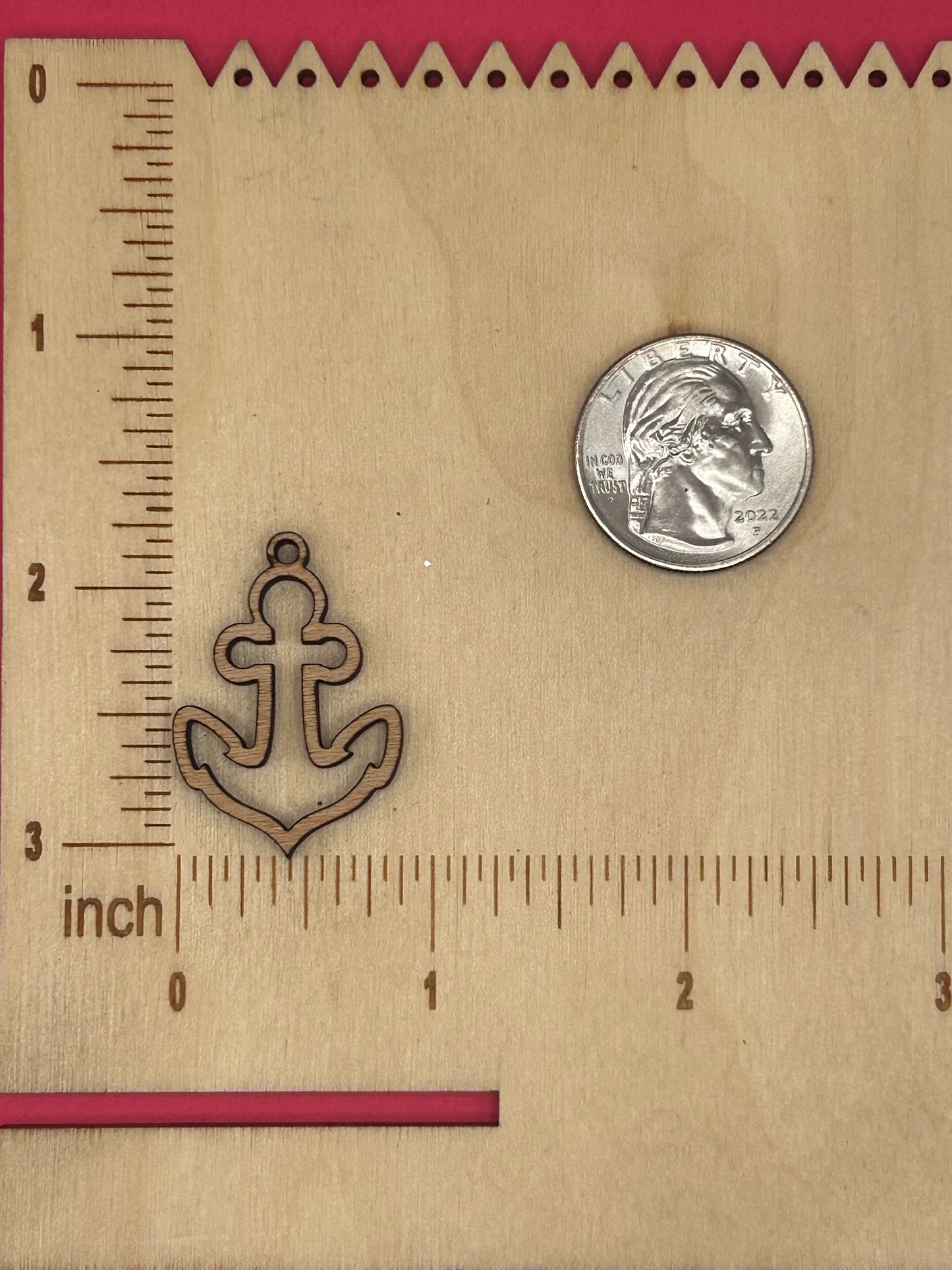 Blank Anchors wooden bezels