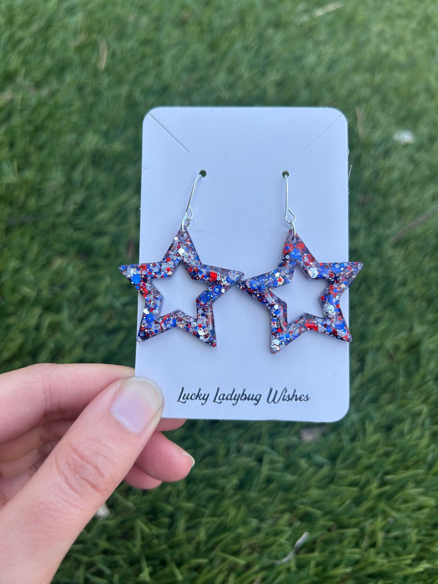 Star earrings