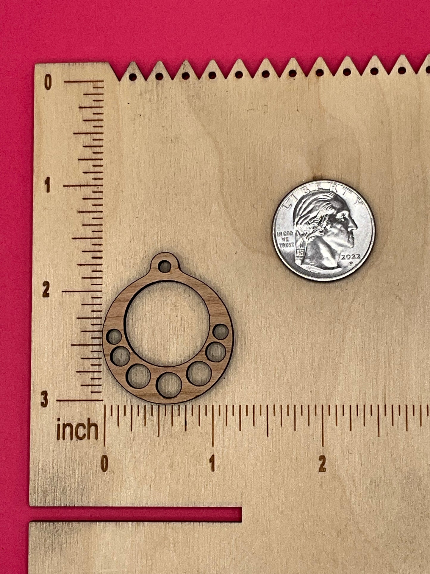 Blank Dottie wooden bezels