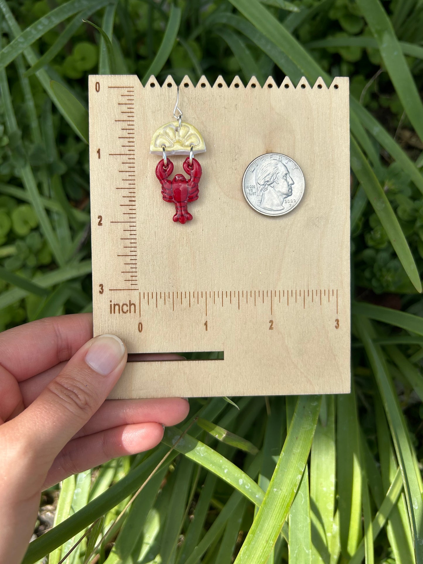 Crawfish earrings