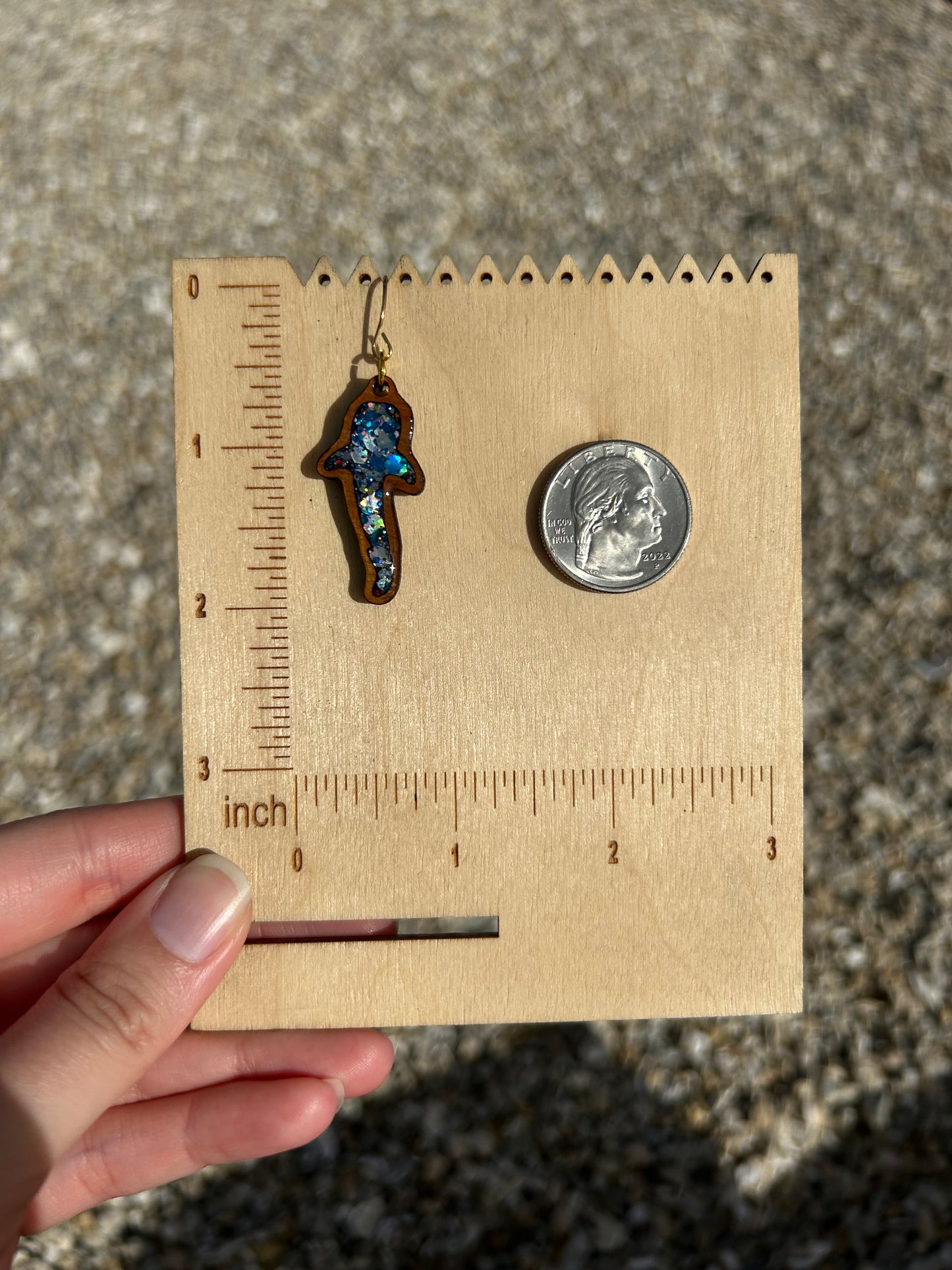 Whale Shark earrings