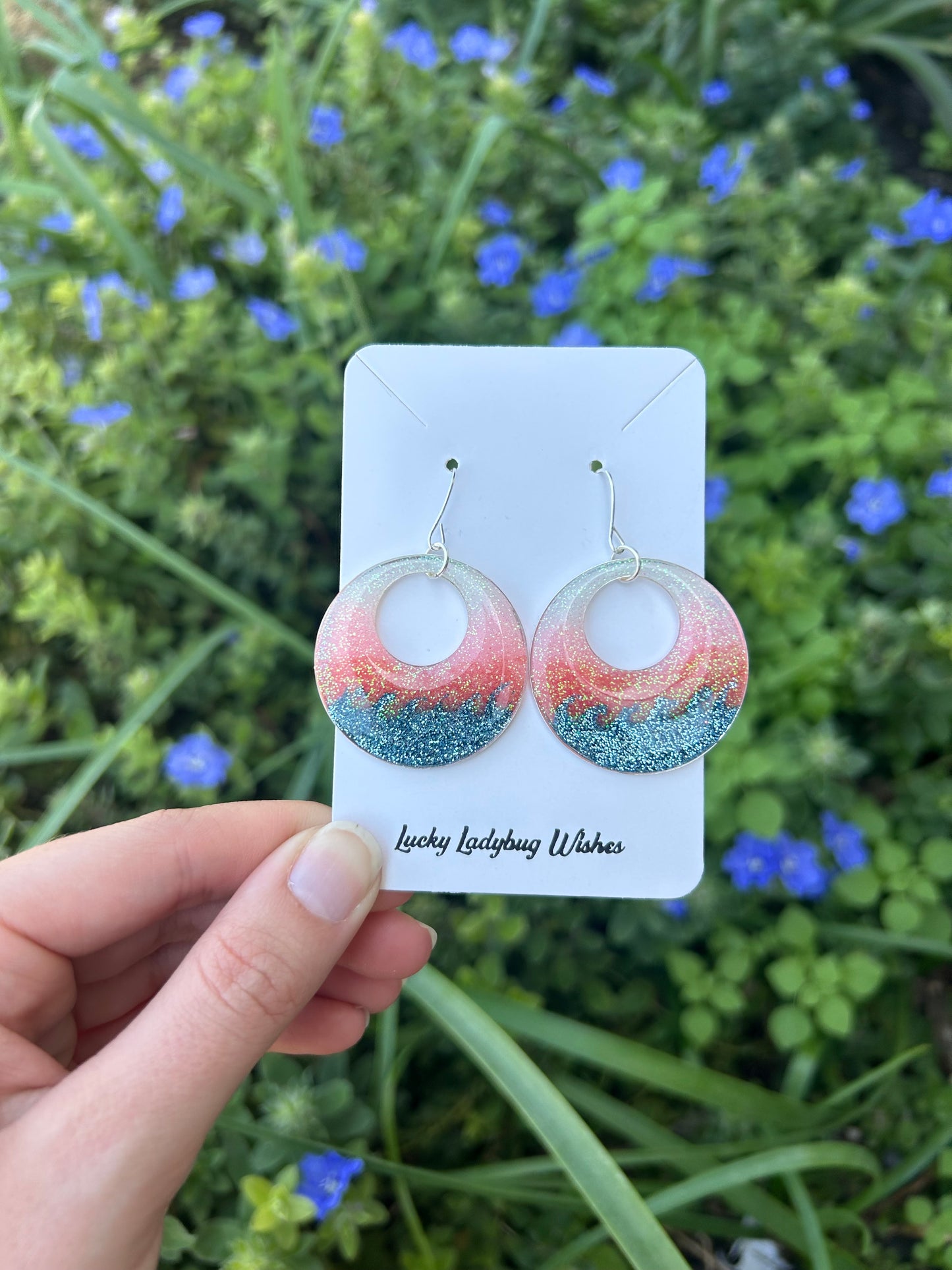 Sunset earrings