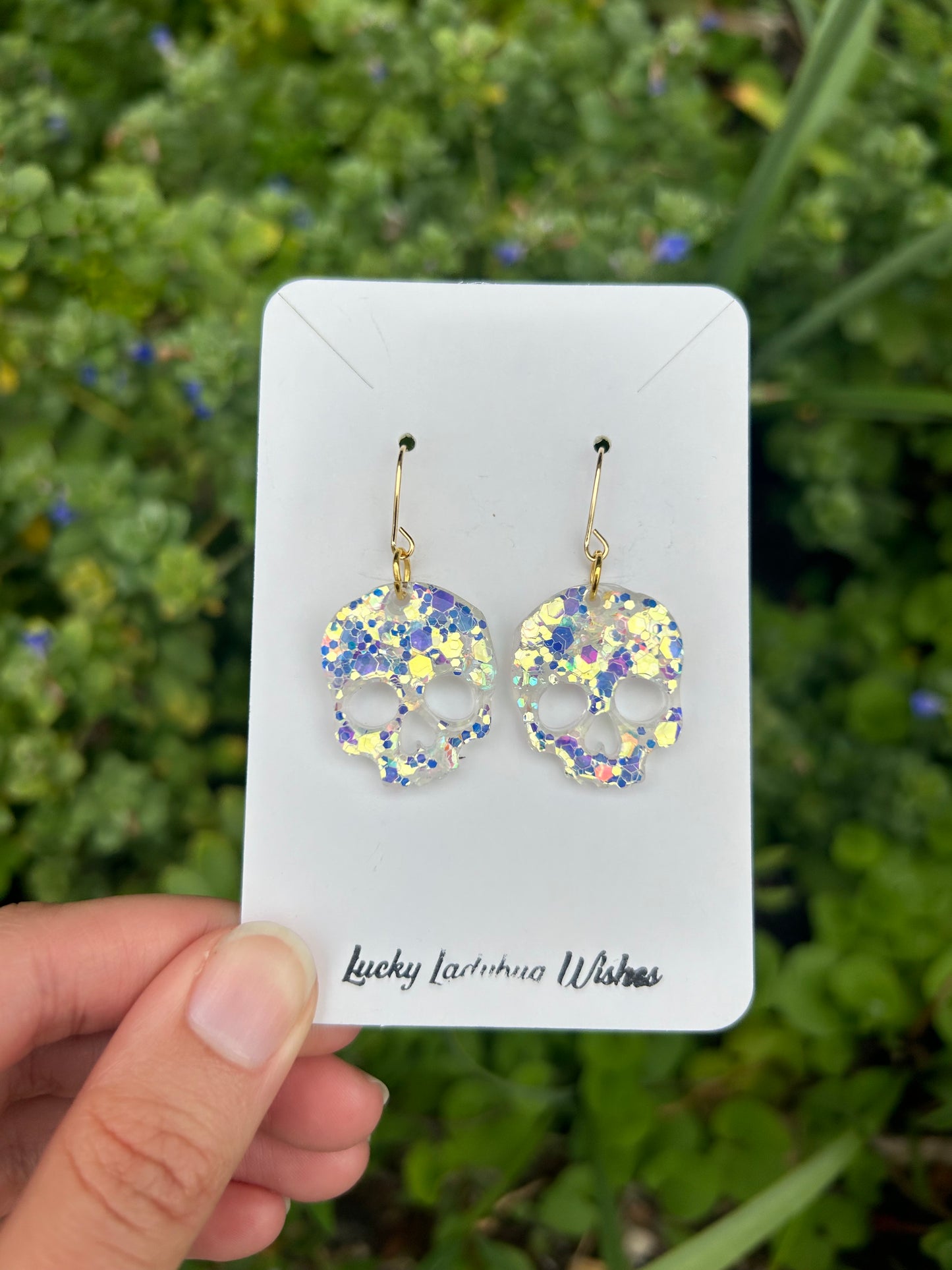 Skull earrings