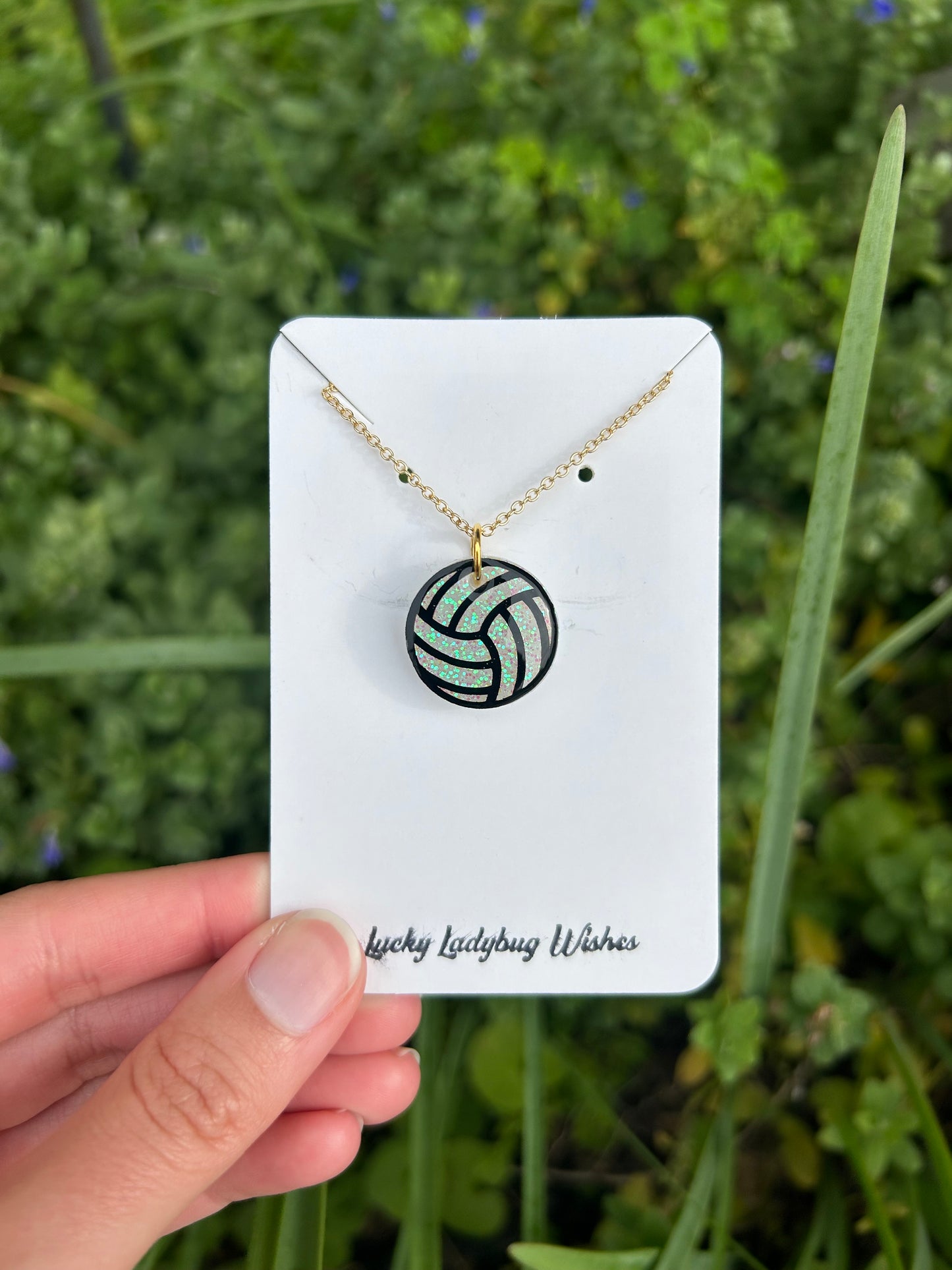 Volleyball necklace