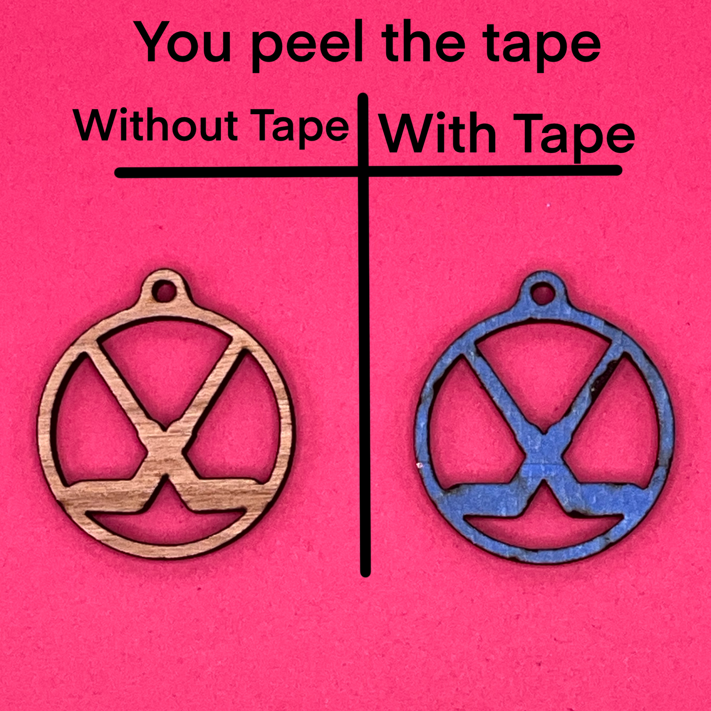 Blank Hockey wooden bezels