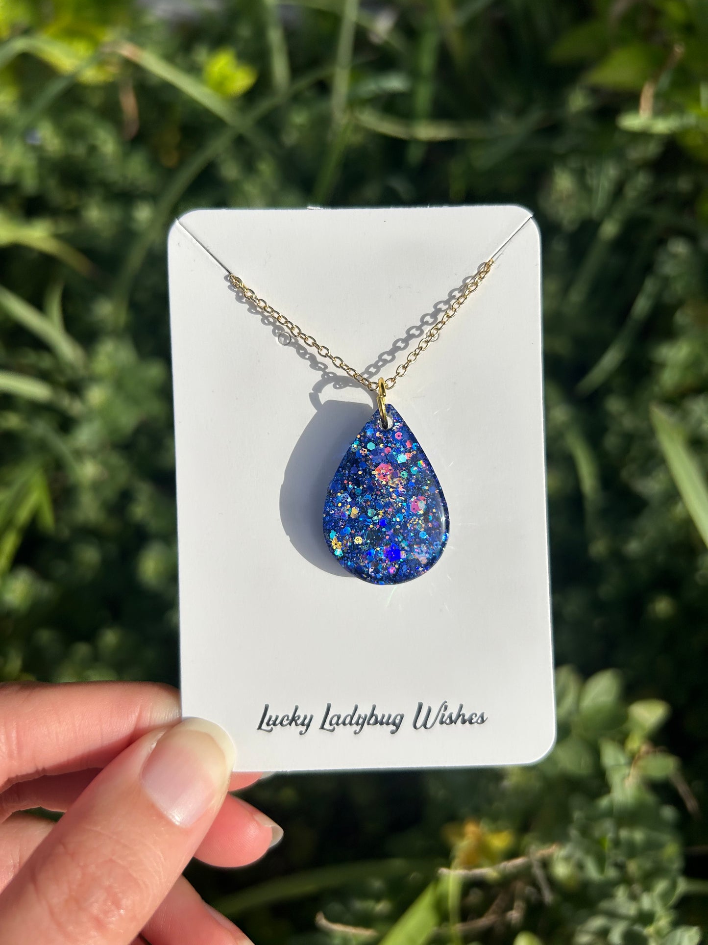 Blue Jay necklaces