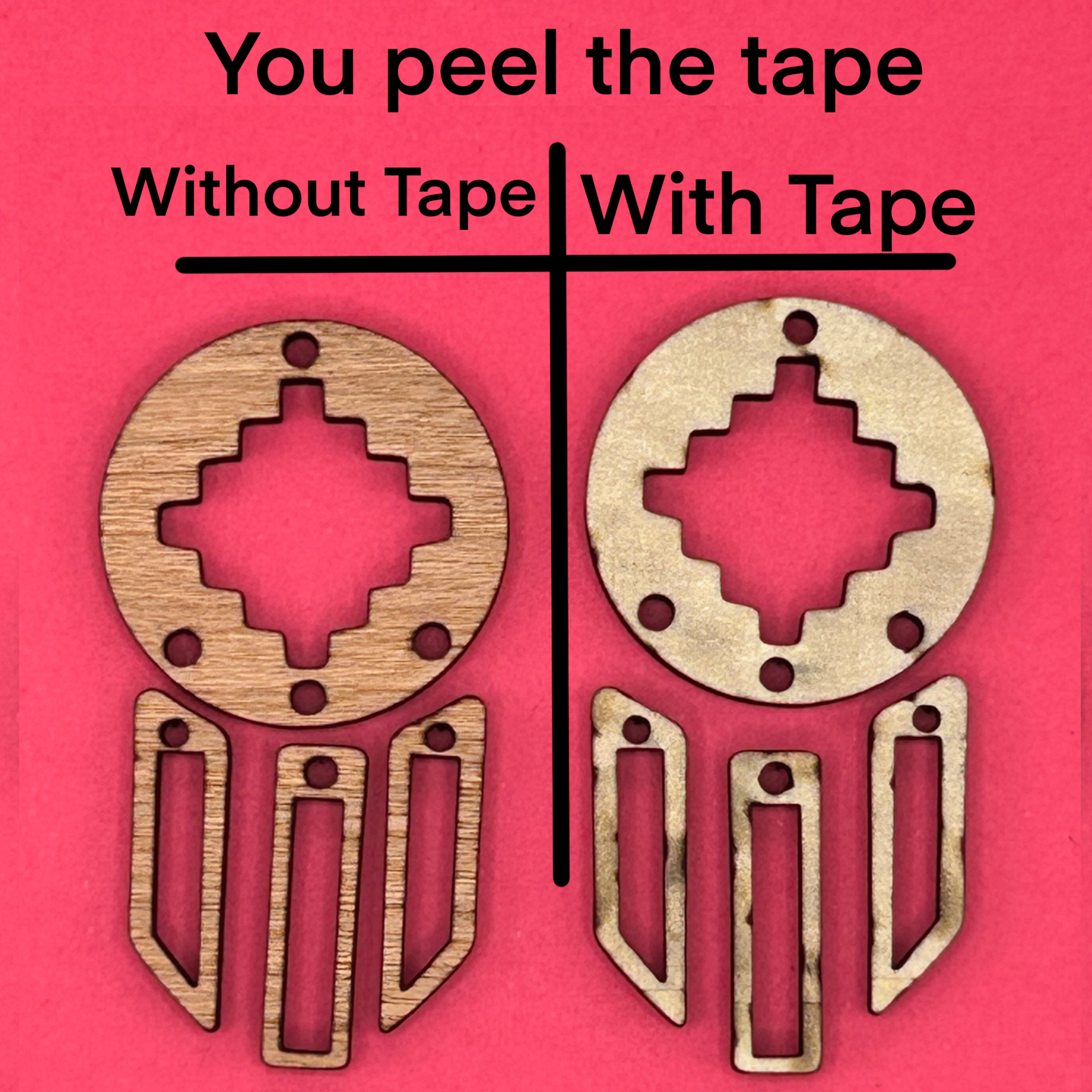 Blank Arizona wooden bezels