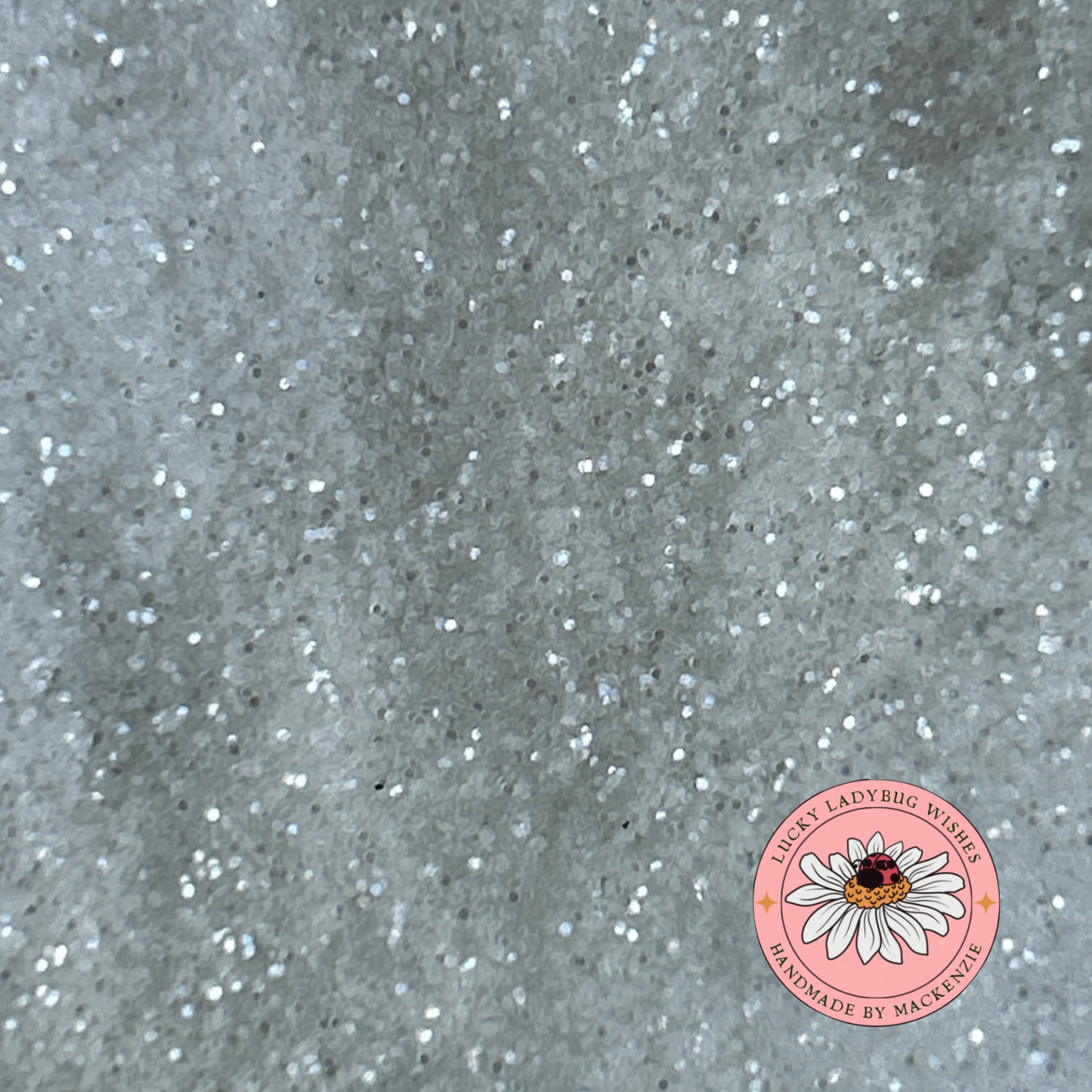 Fine Pearl White Glitter