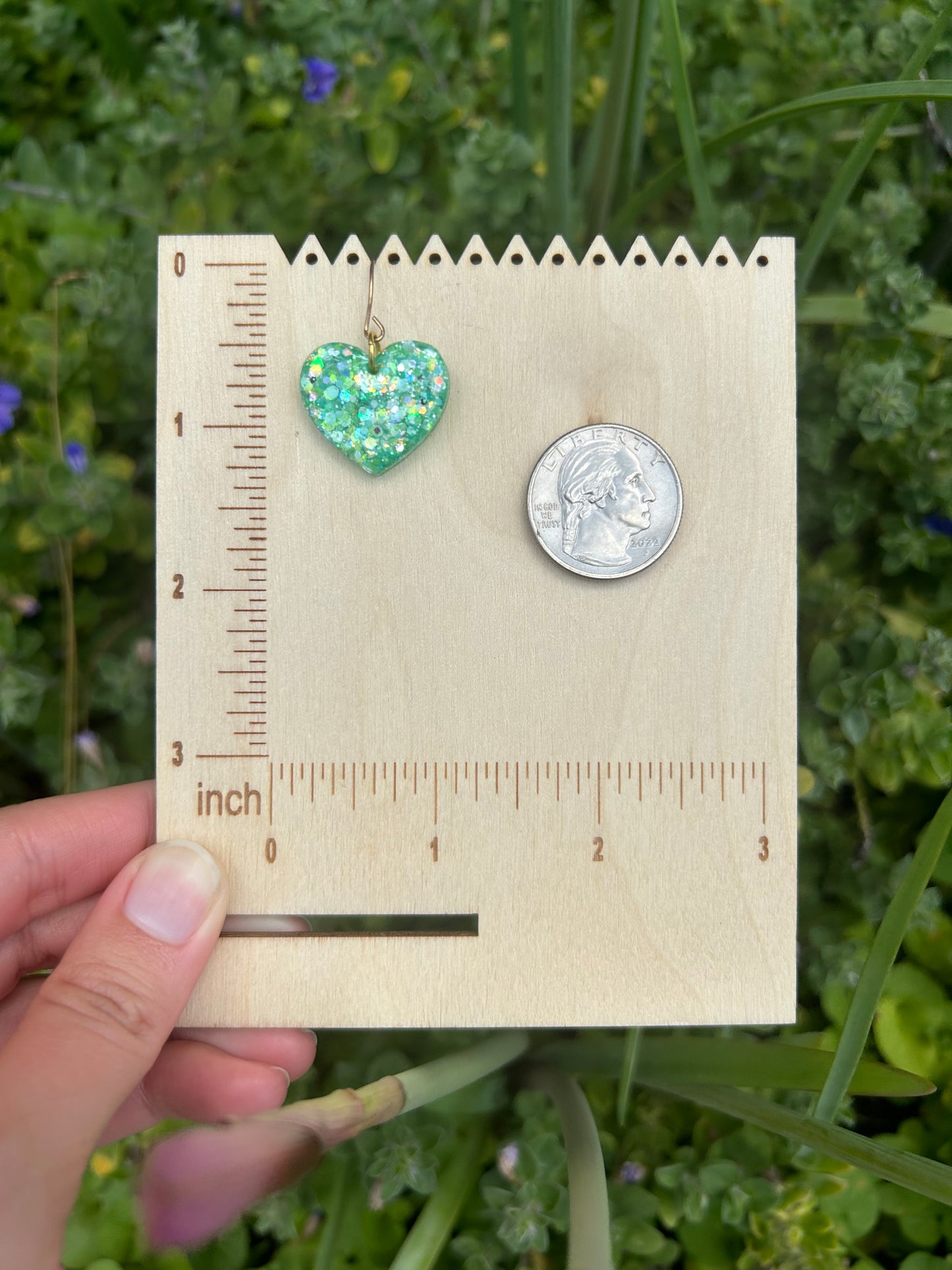 Small Sea-Glass earrings