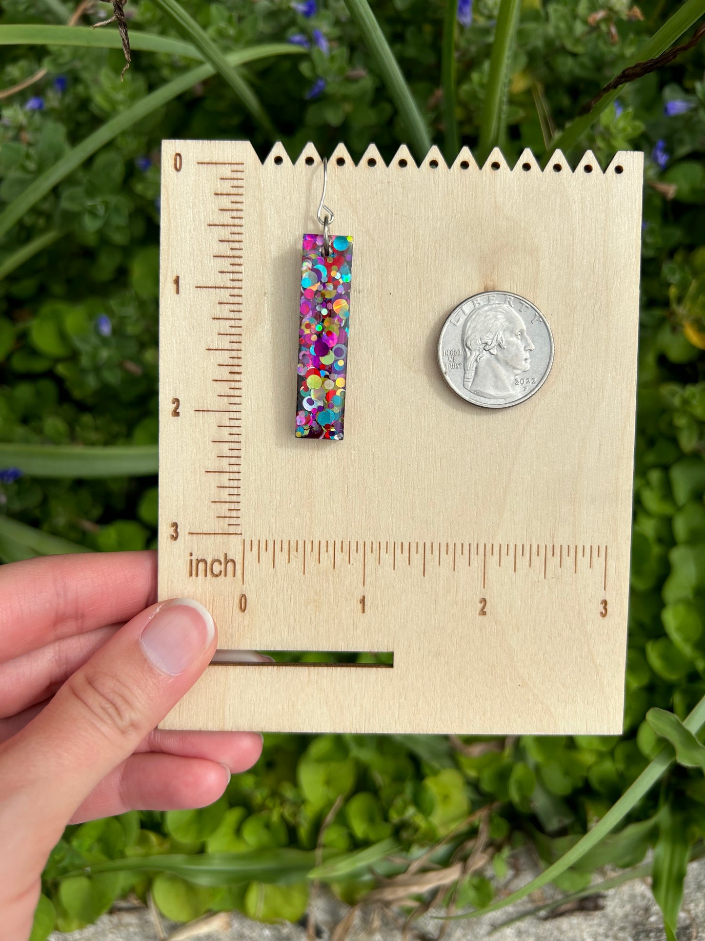 Small Rainbow earrings