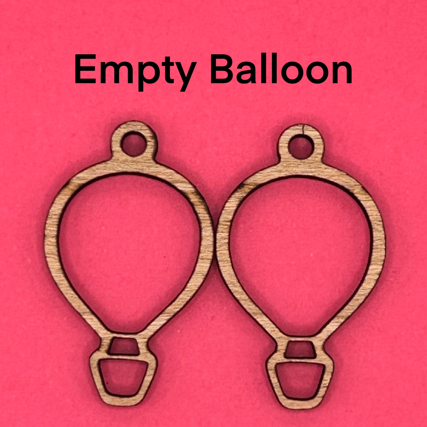 Blank Hot Air Balloon wooden bezel