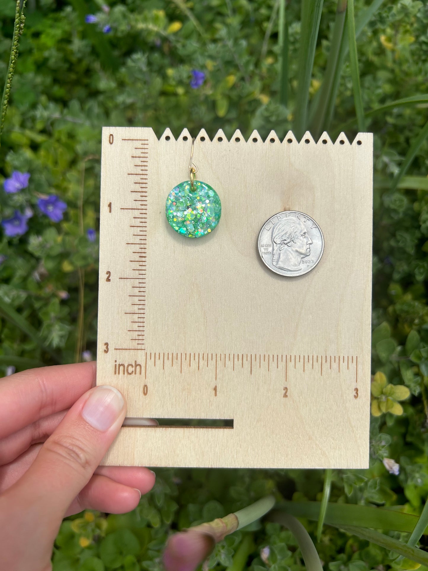 Small Sea-Glass earrings