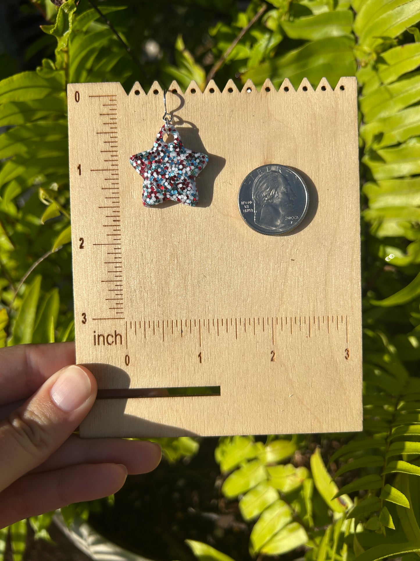 Small Star earrings