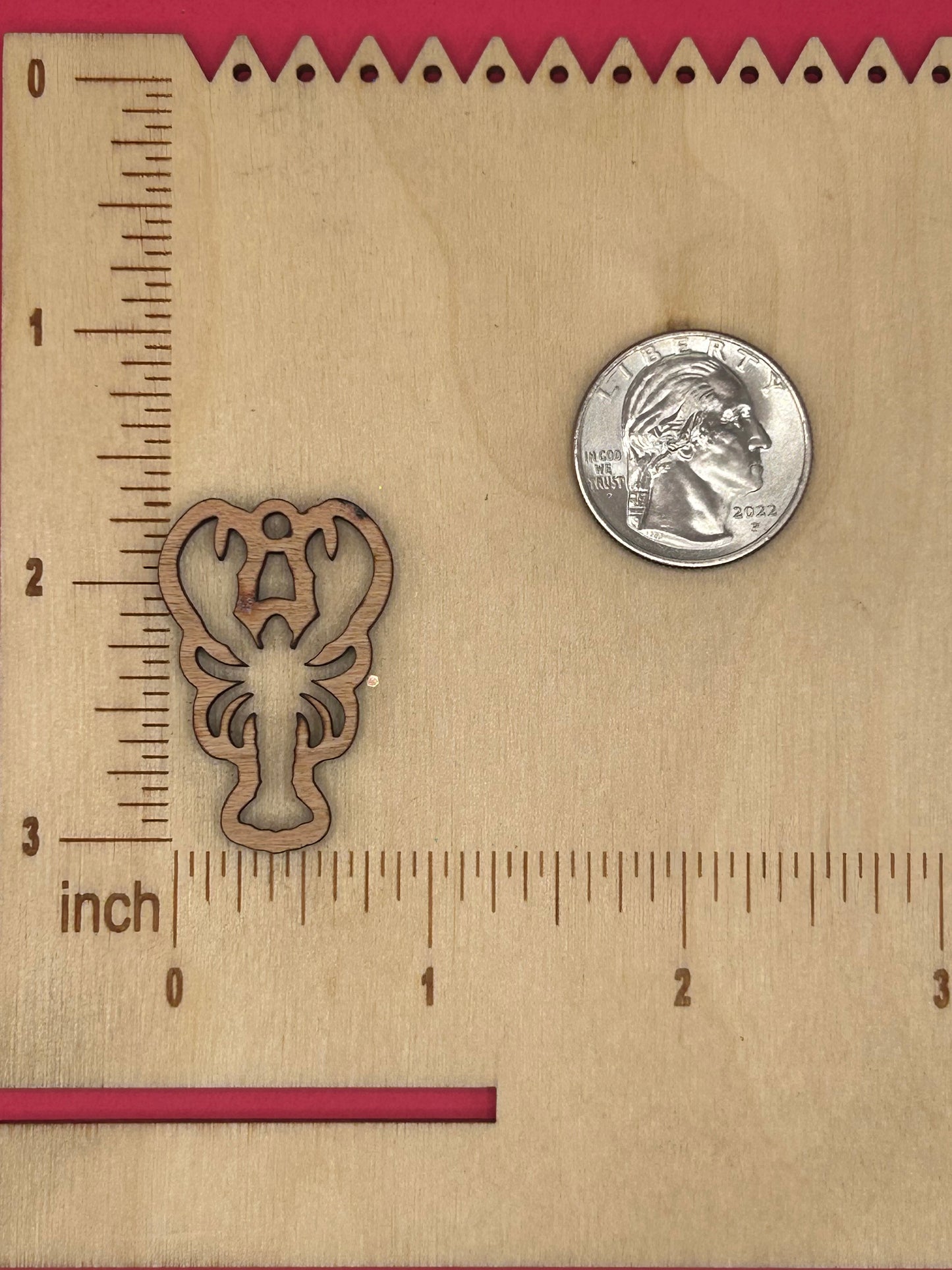 Blank Lobster wooden bezels