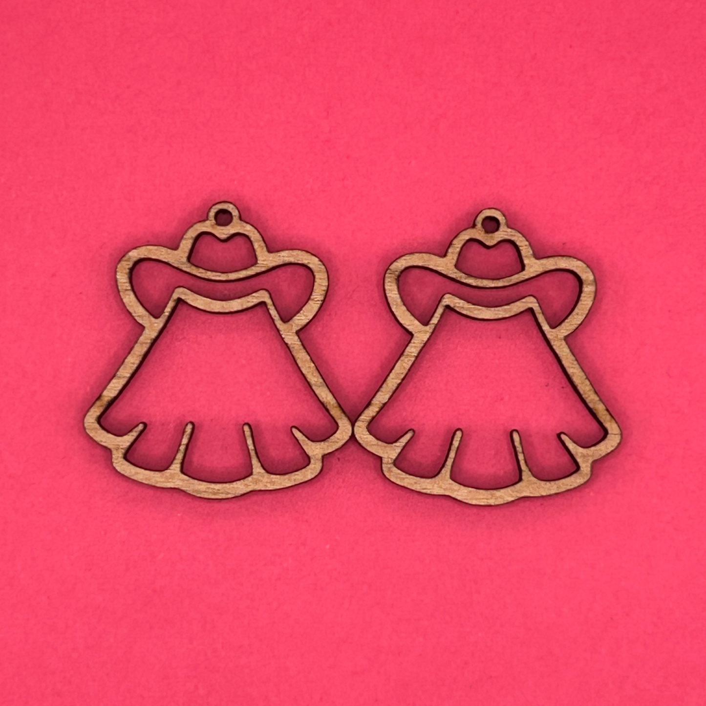 Blank Cowgirl Ghost wooden bezels