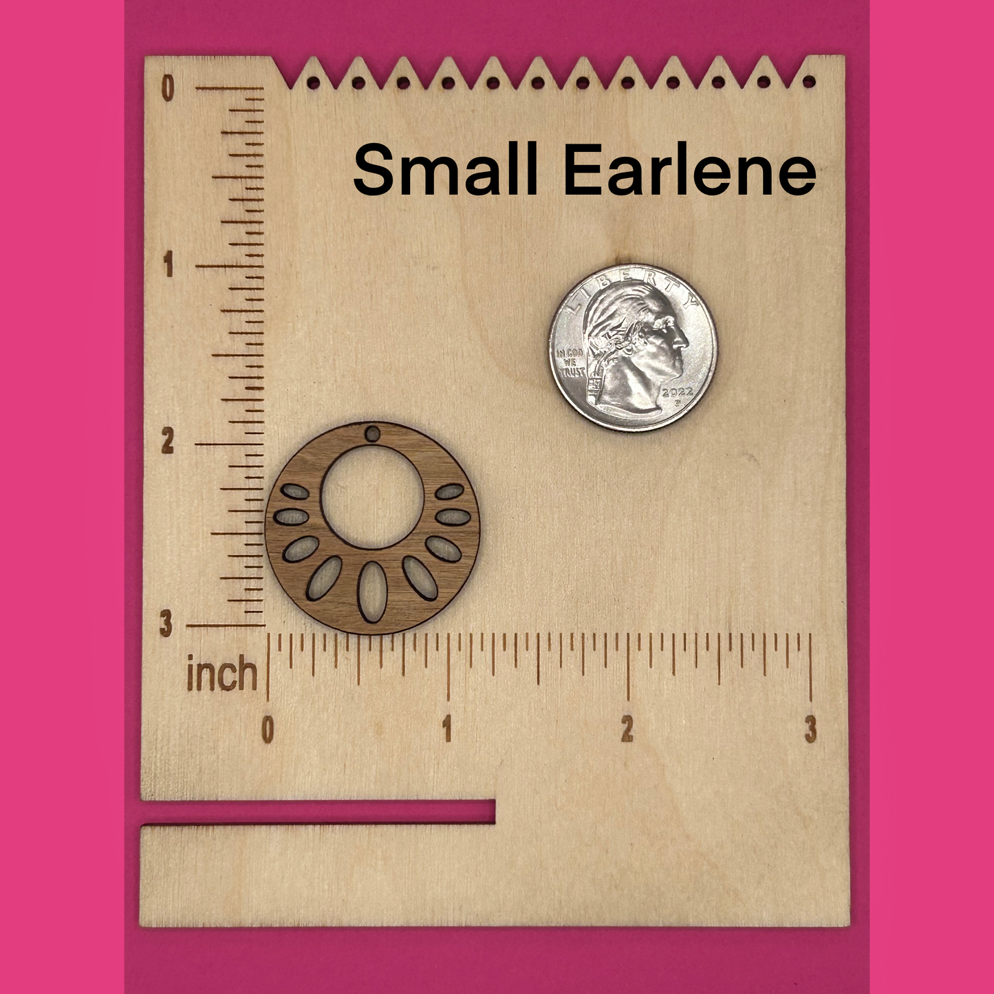 Blank Earlene wooden bezel