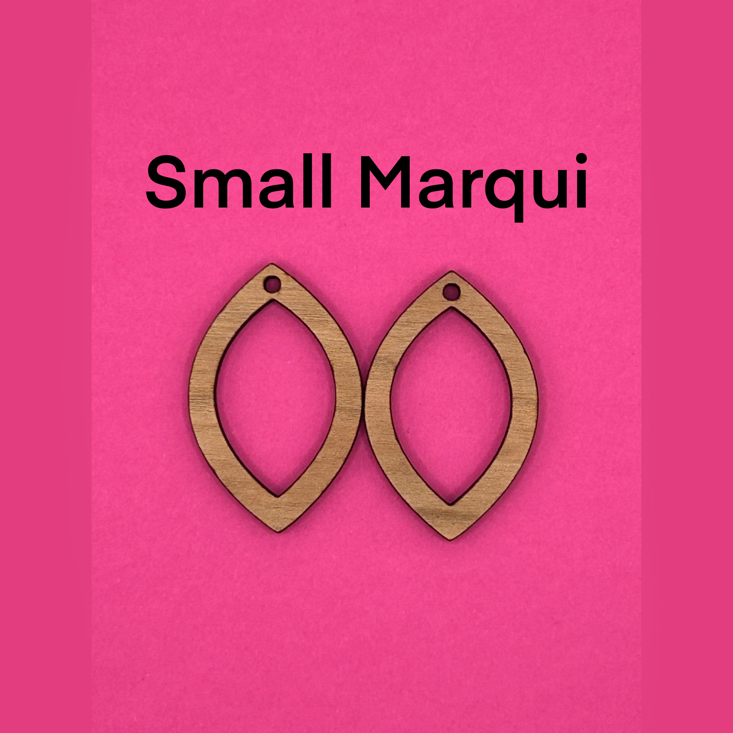 Blank marqui wooden bezels