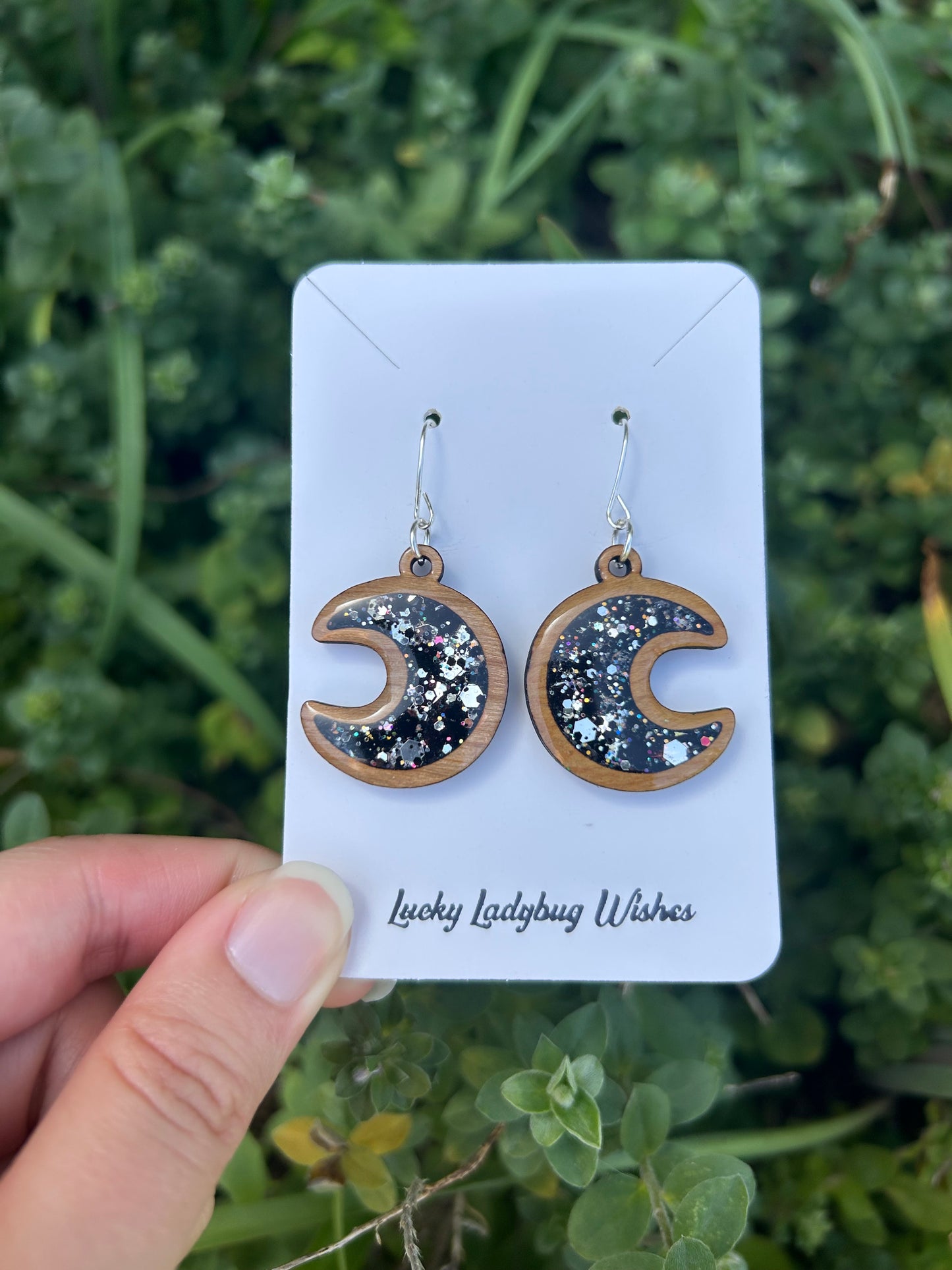 Moon earrings