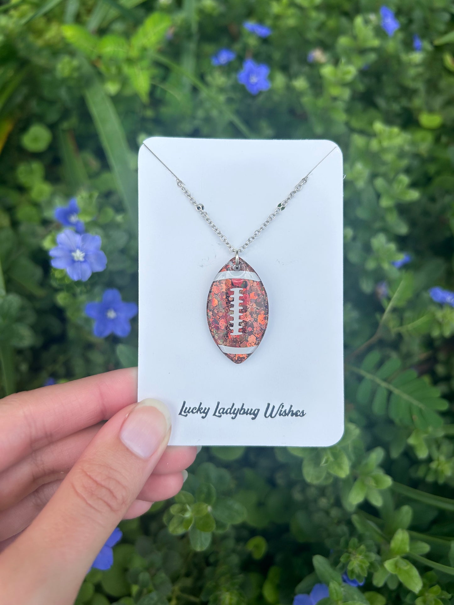 Football necklace