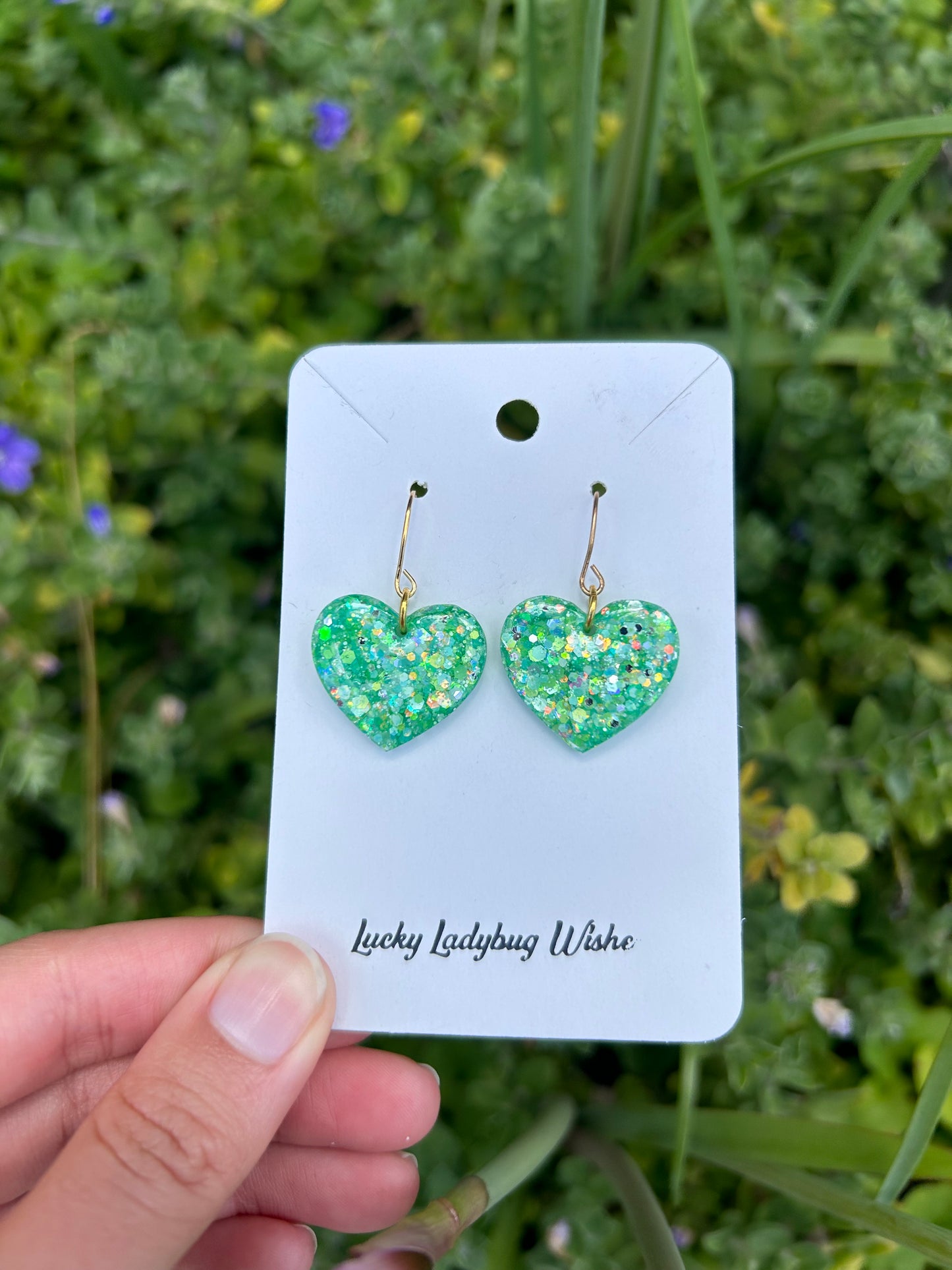 Small Sea-Glass earrings