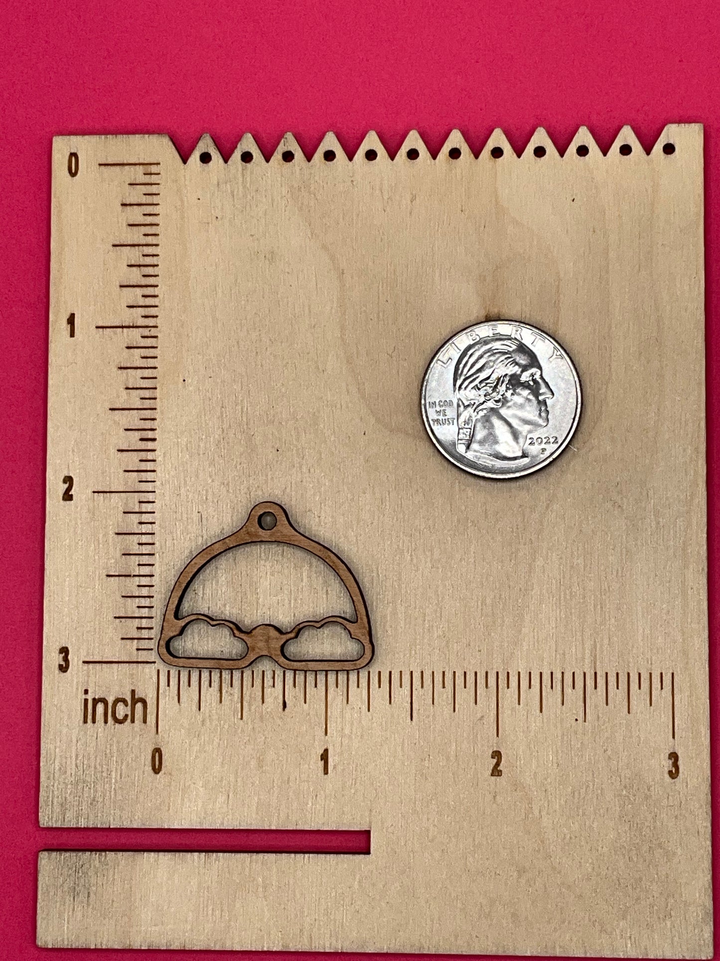 Blank Rainbow wooden bezels