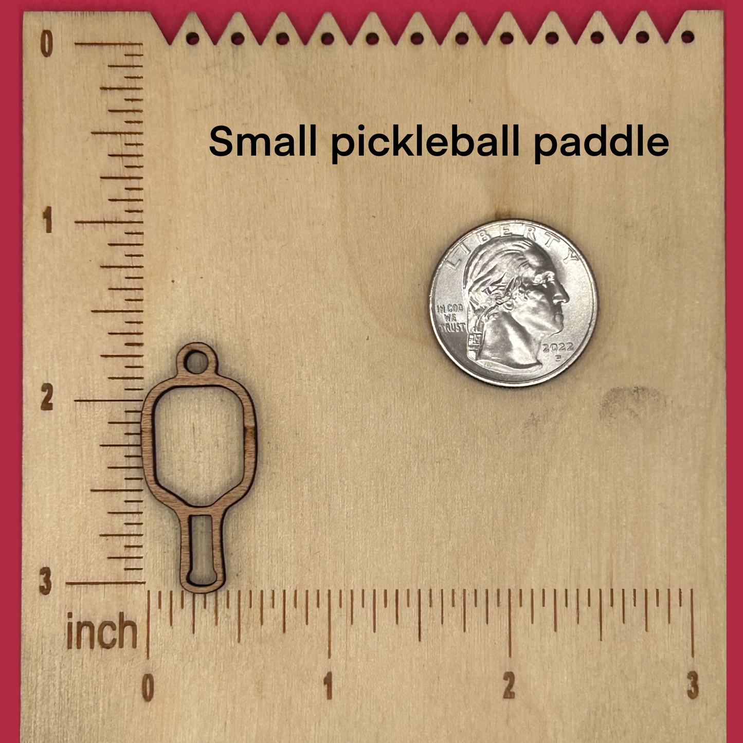 Blank Pickleball Paddle wooden bezels