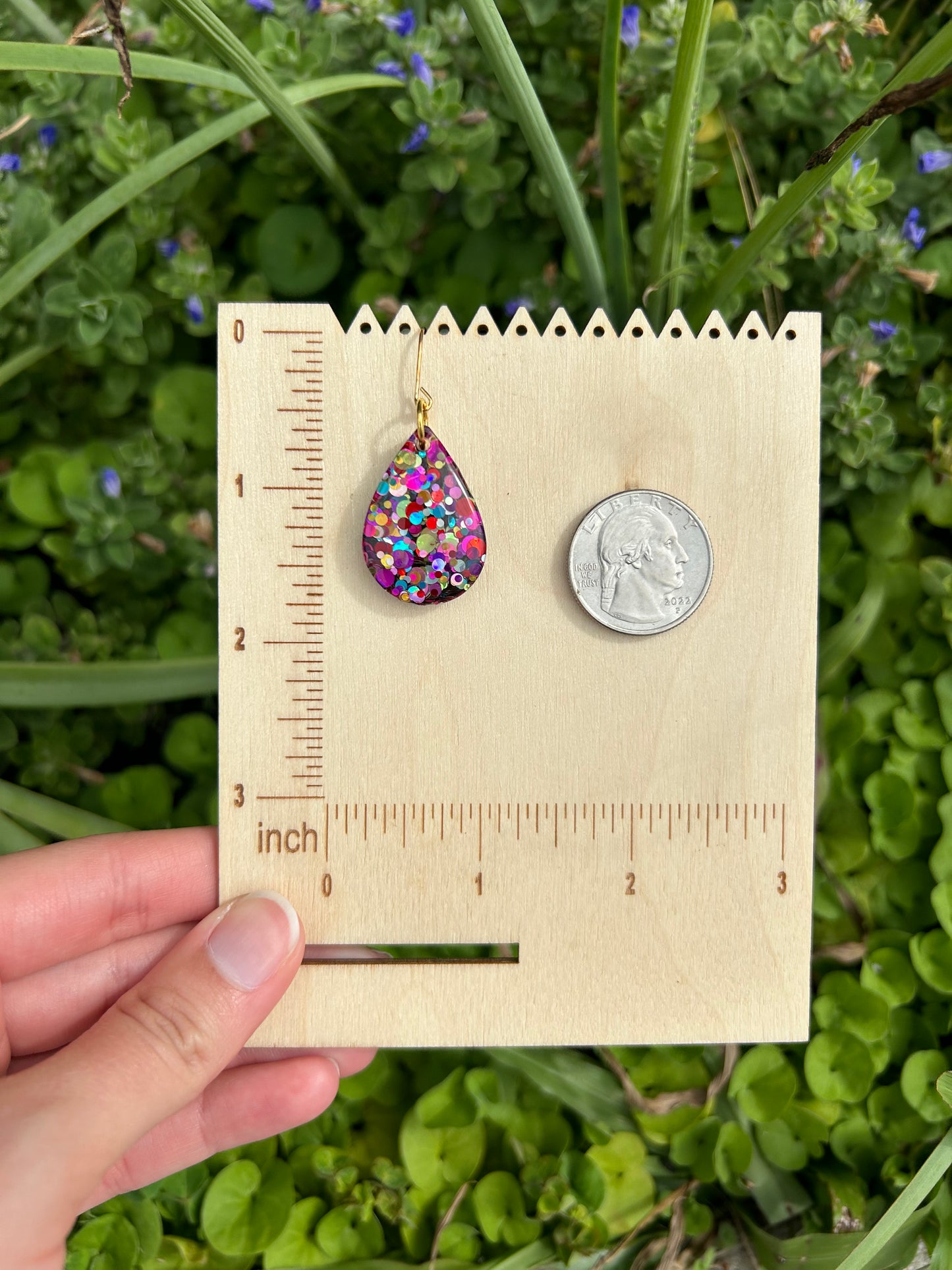 Small Rainbow earrings