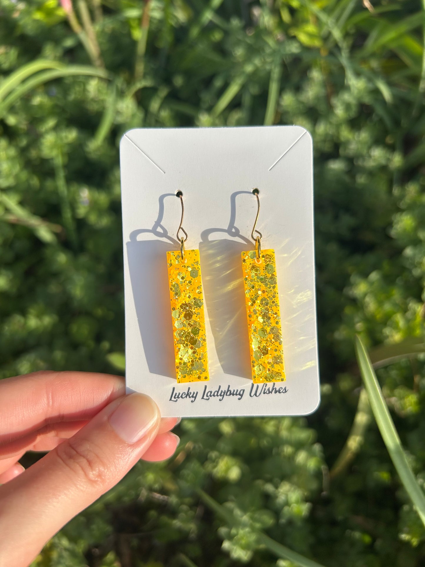 Small Aloha earrings