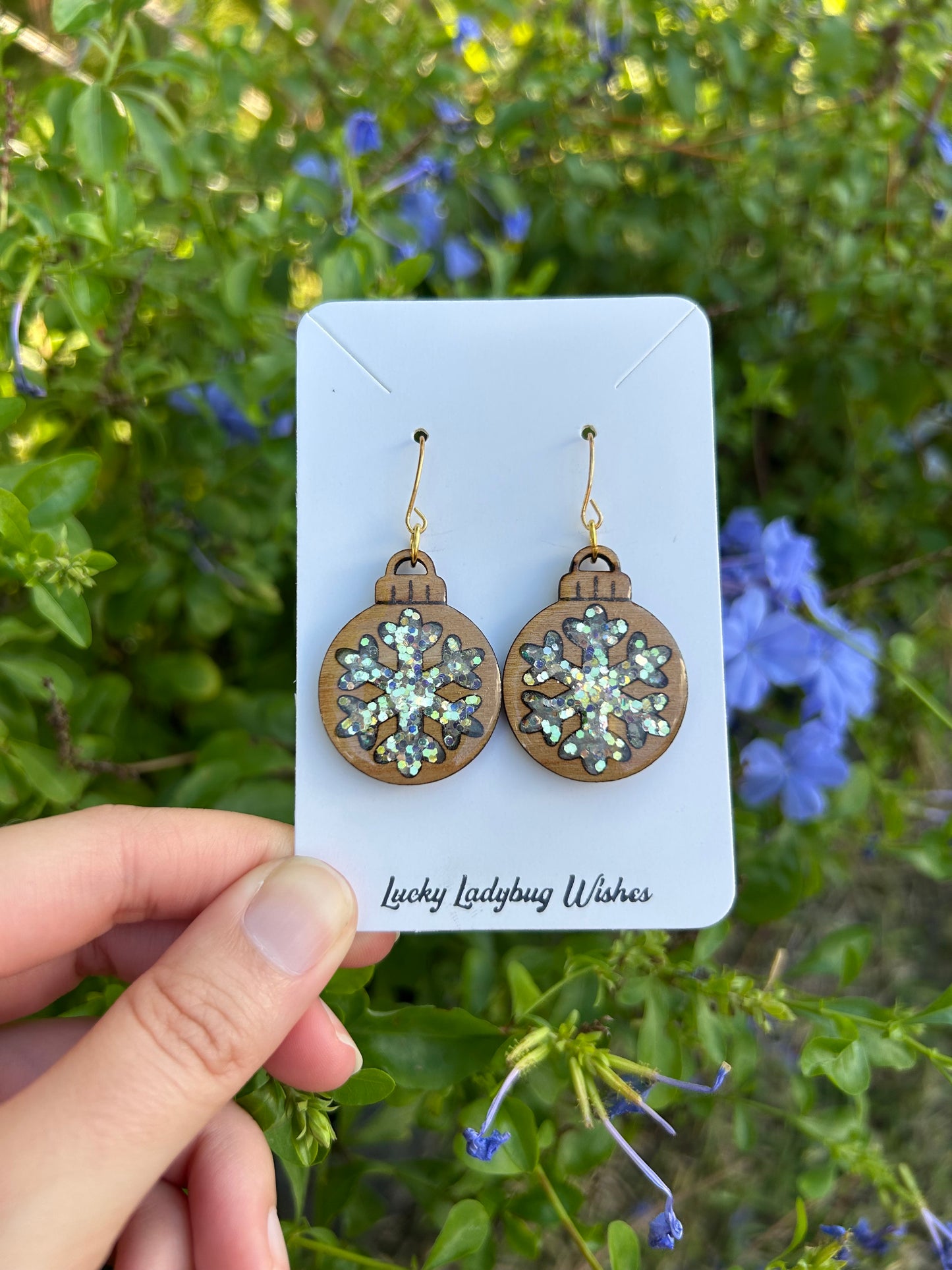 Snowflake Ornament earrings