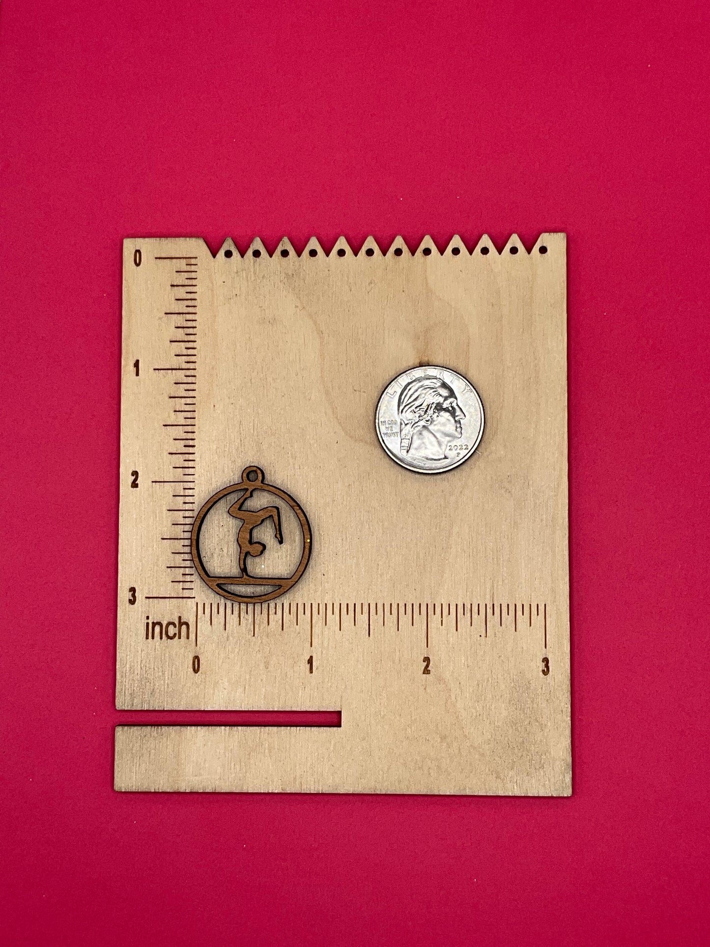 Blank Gymnastics wooden bezel