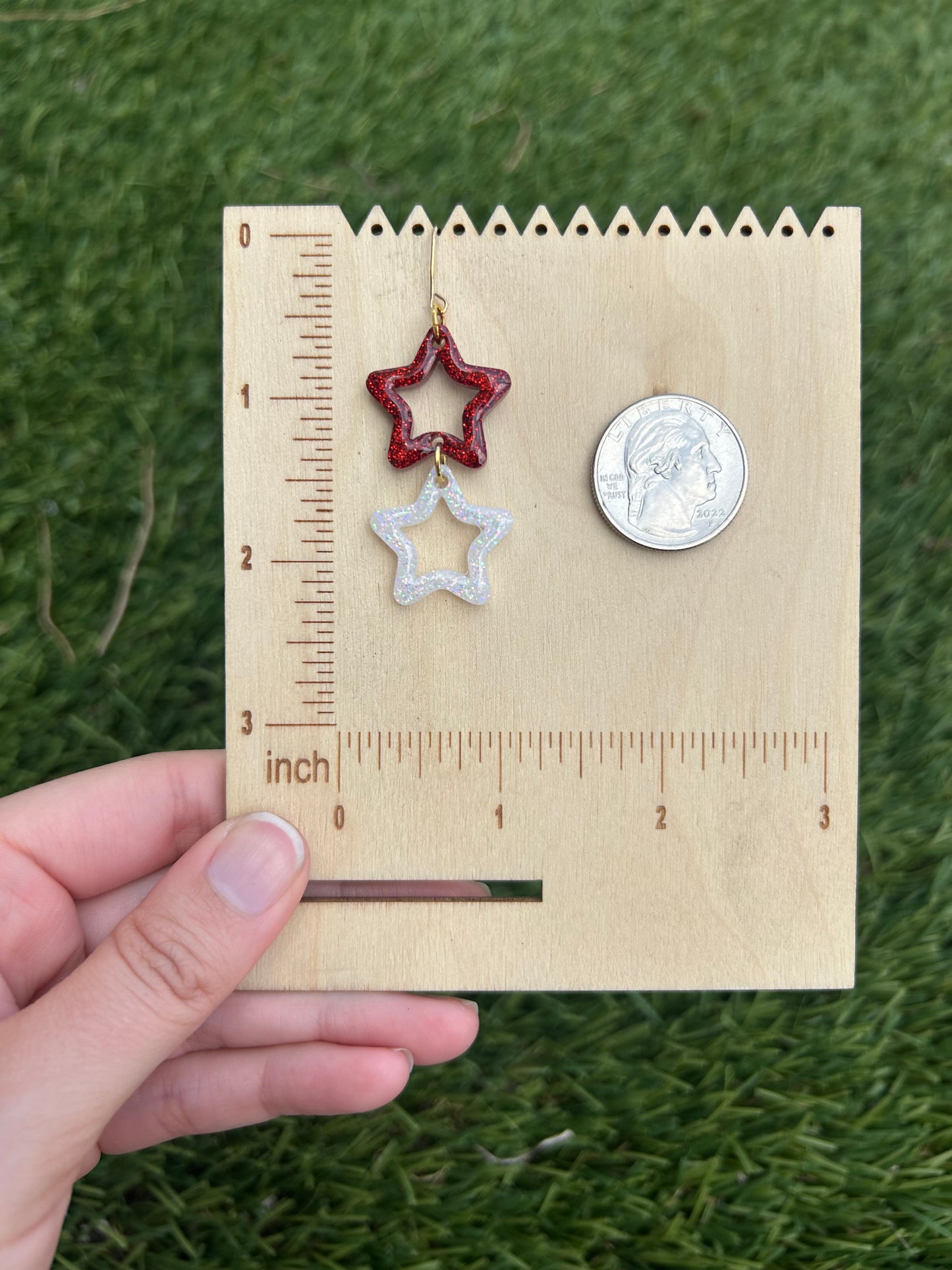 Star Chain earrings