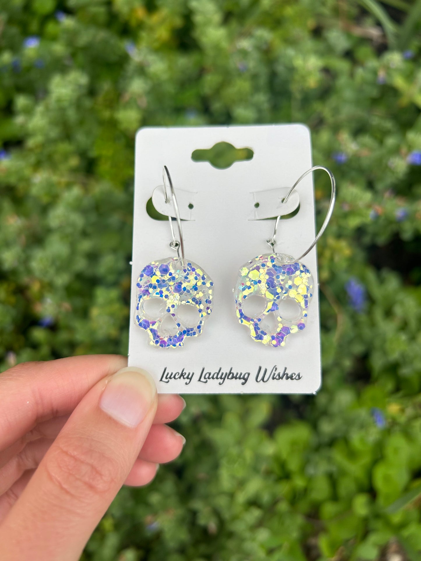 Skull earrings