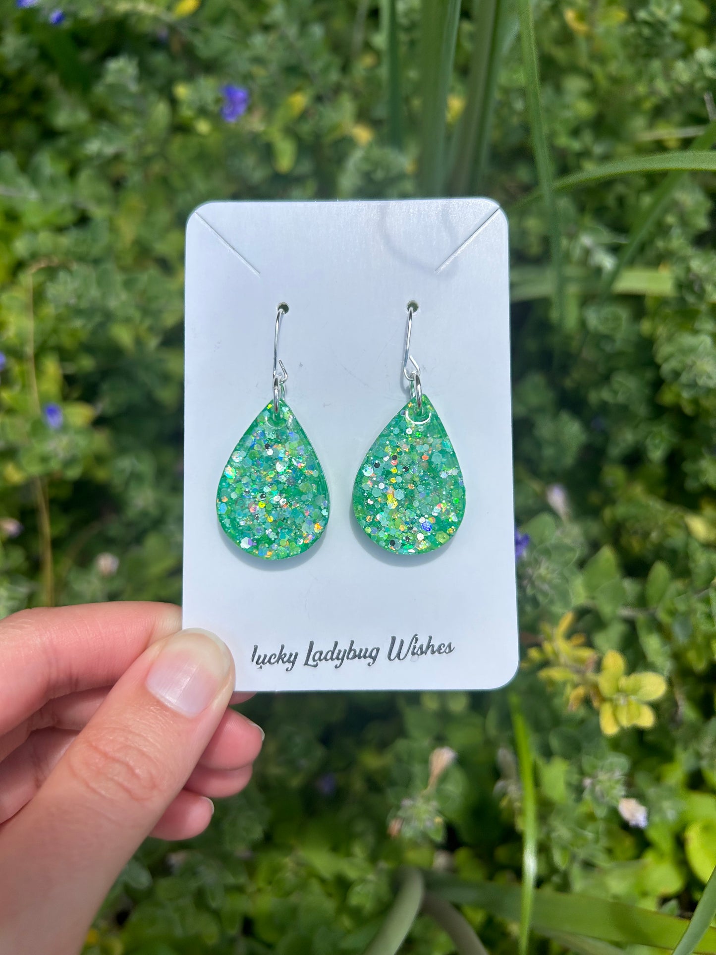 Small Sea-Glass earrings