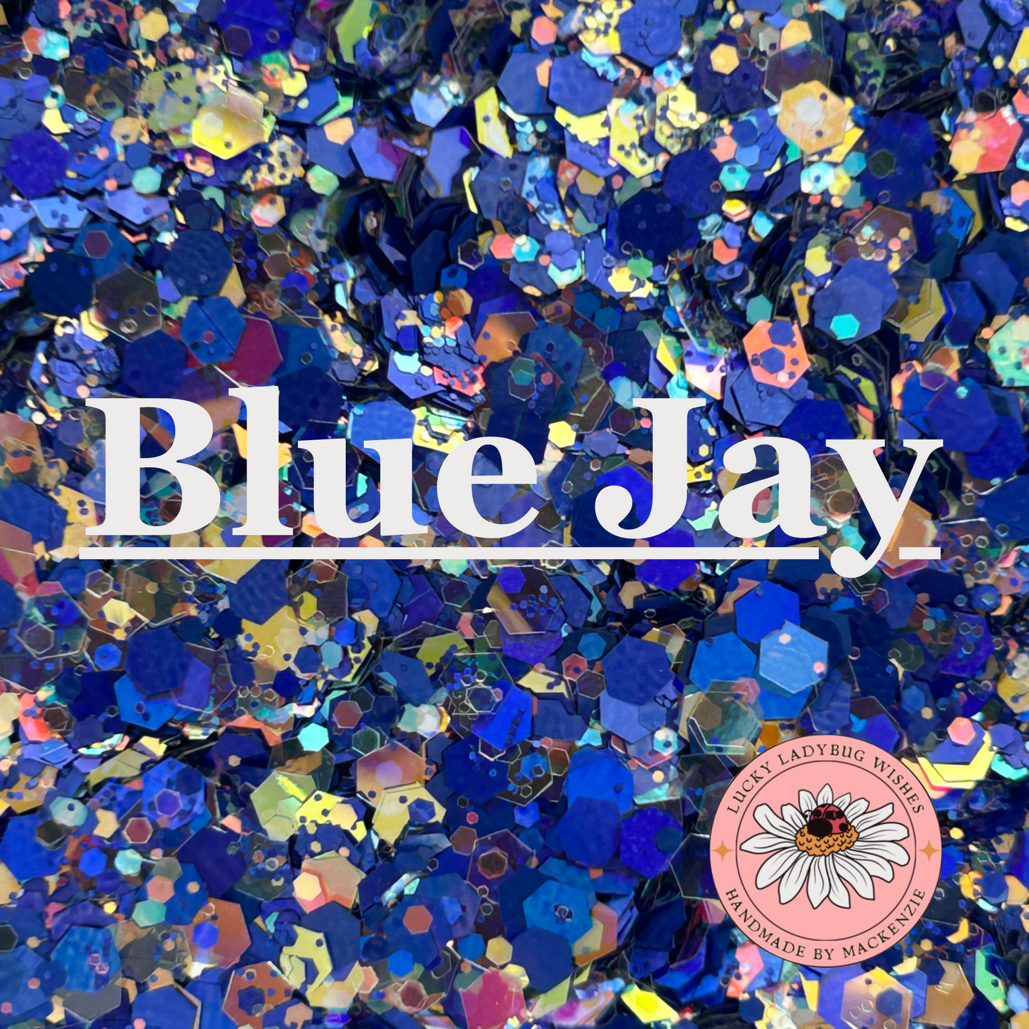 Blue Jay glitter