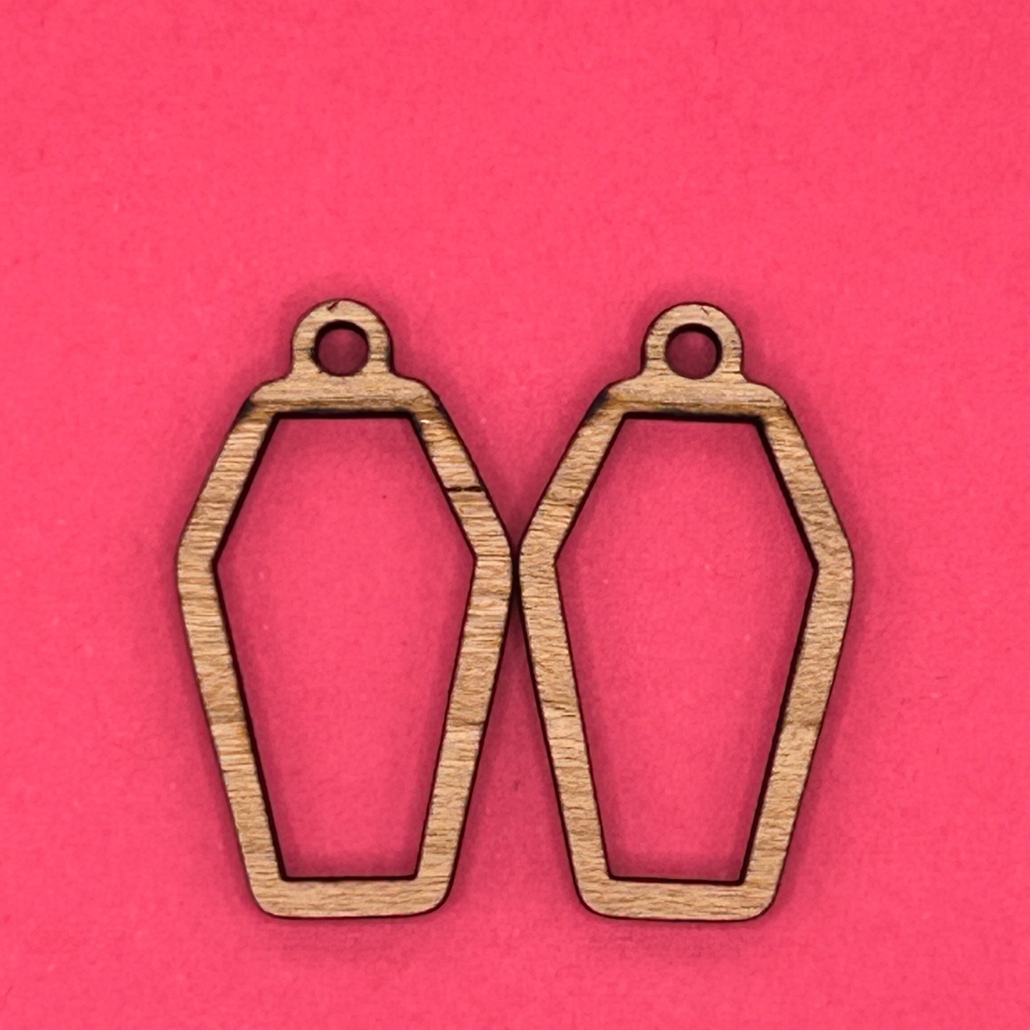 Blank Coffin wooden bezel