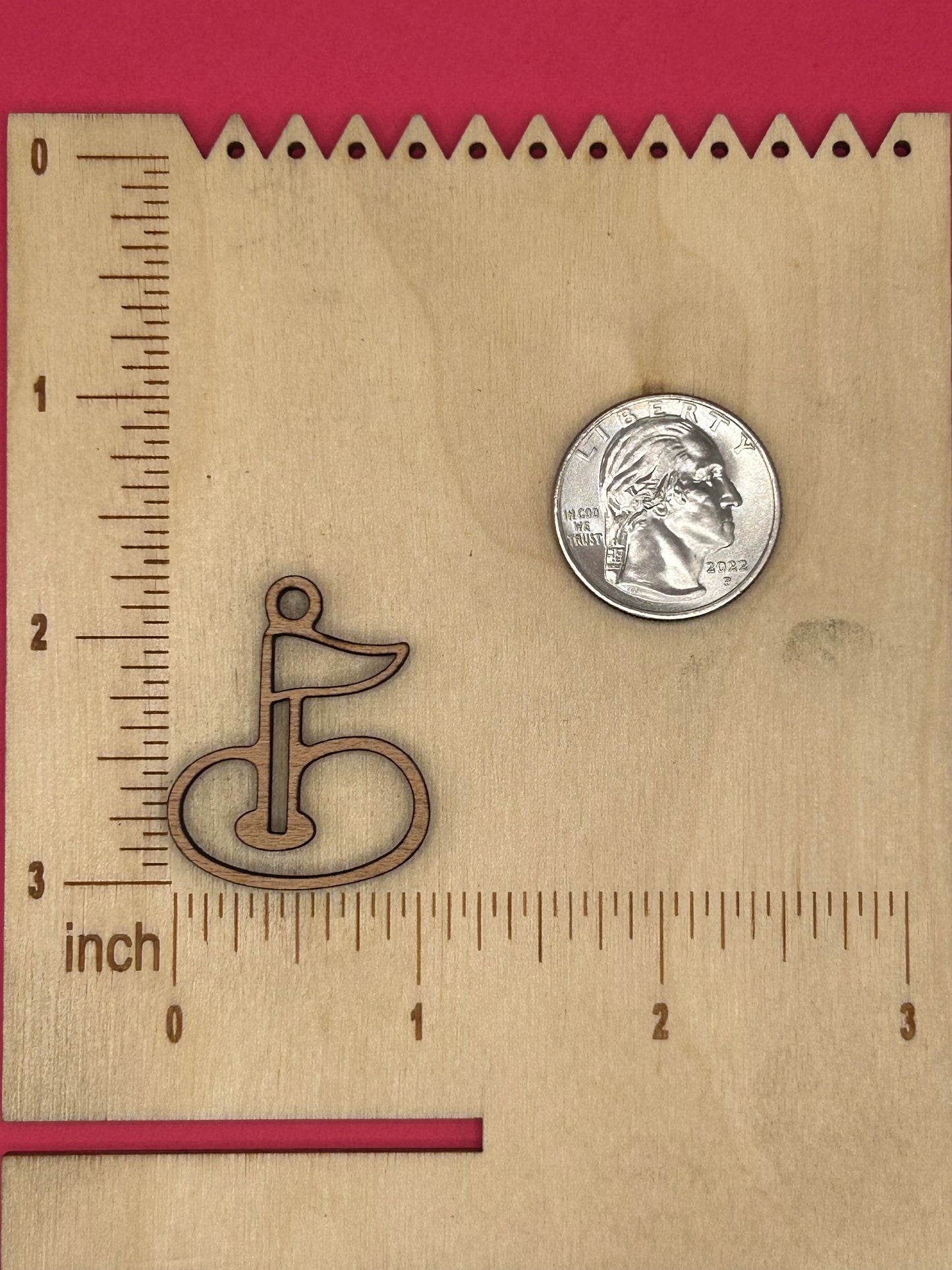 Blank Golf Green wooden bezels