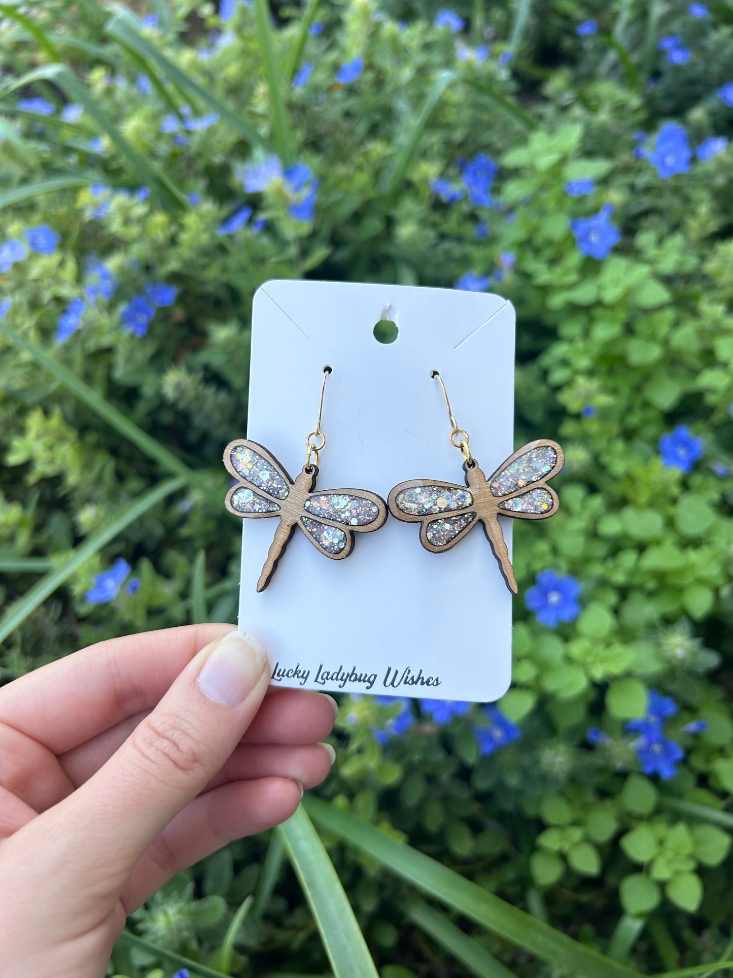Dragonfly earrings