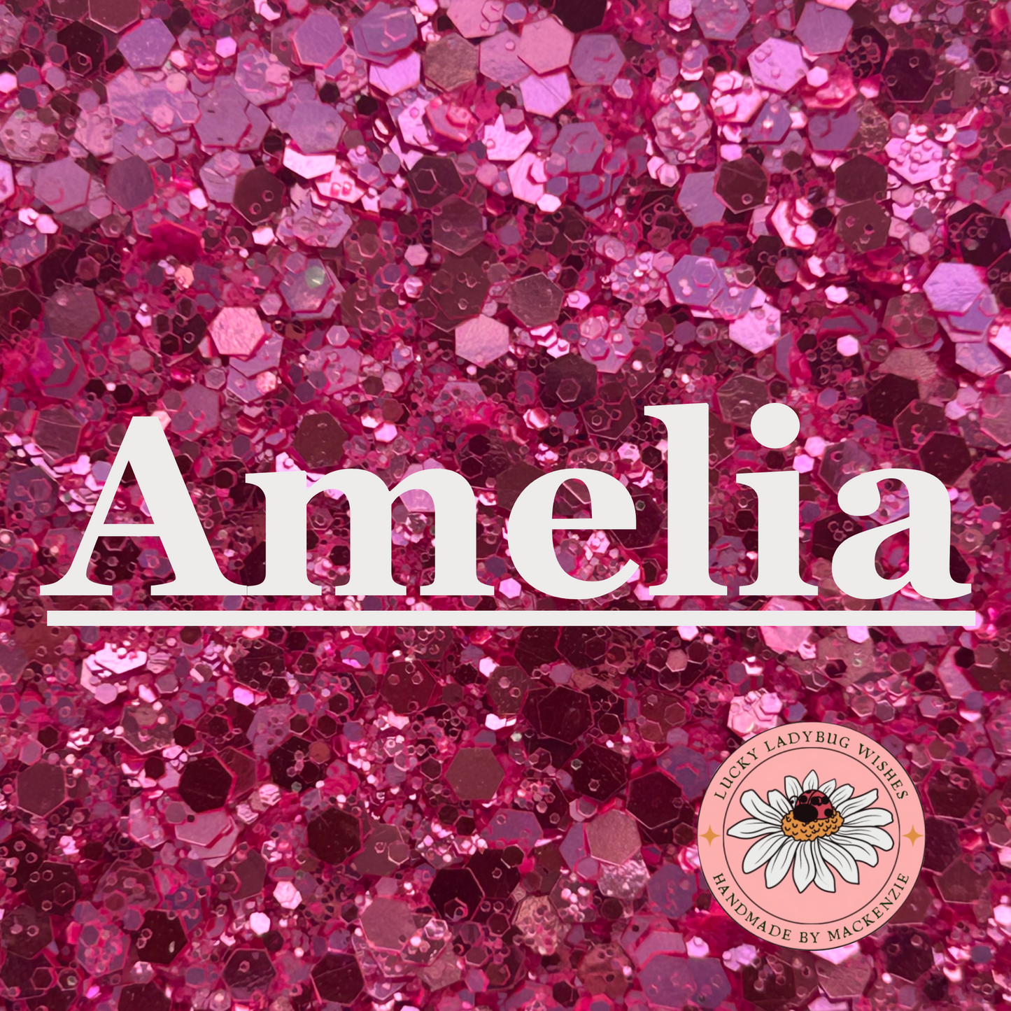 Amelia glitter