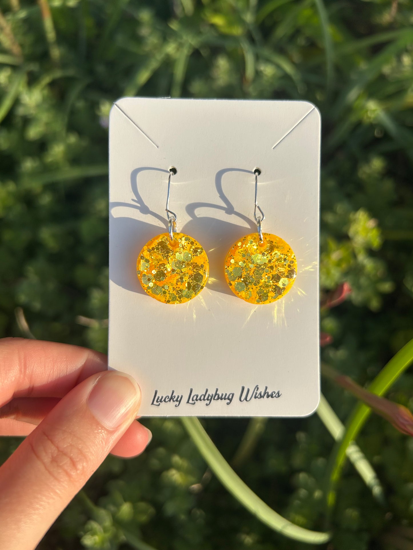 Small Aloha earrings
