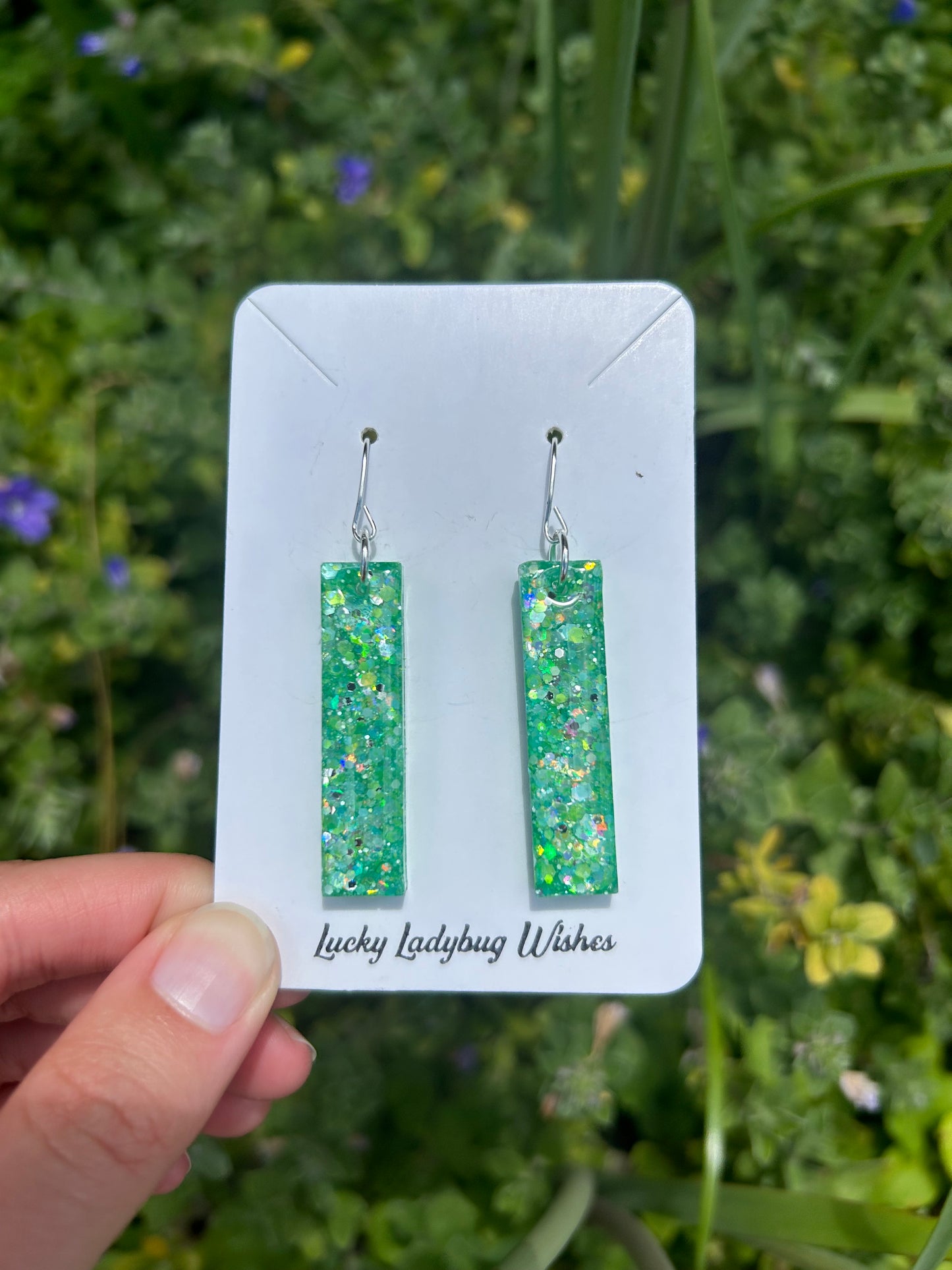 Small Sea-Glass earrings