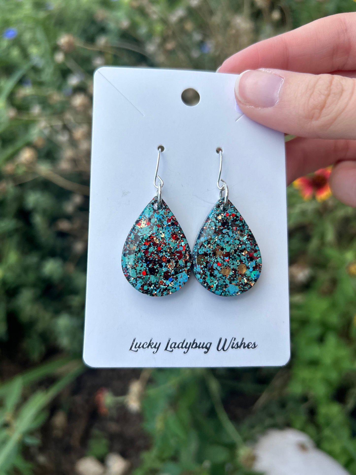 Small atta girl earrings