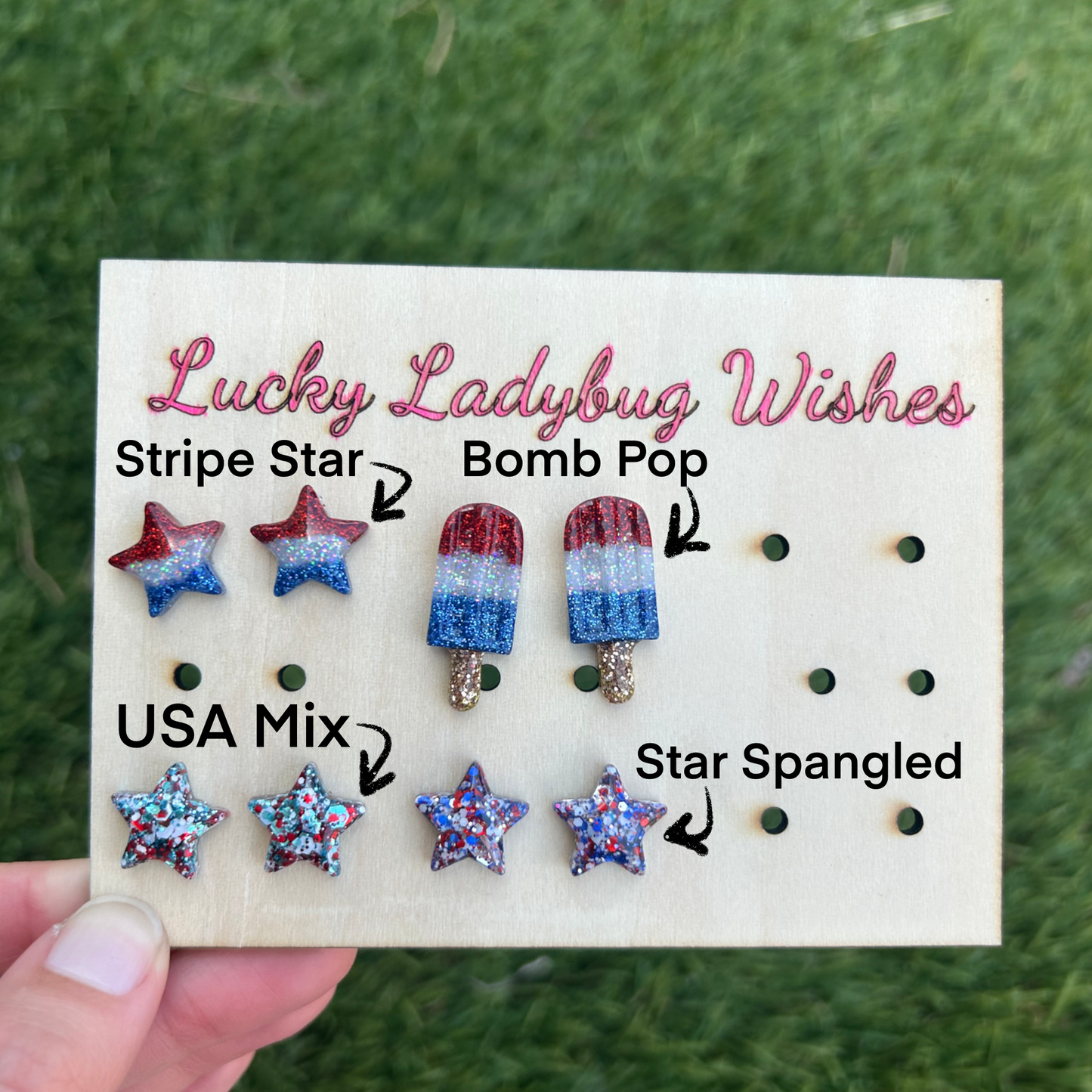 Fourth of July Studs