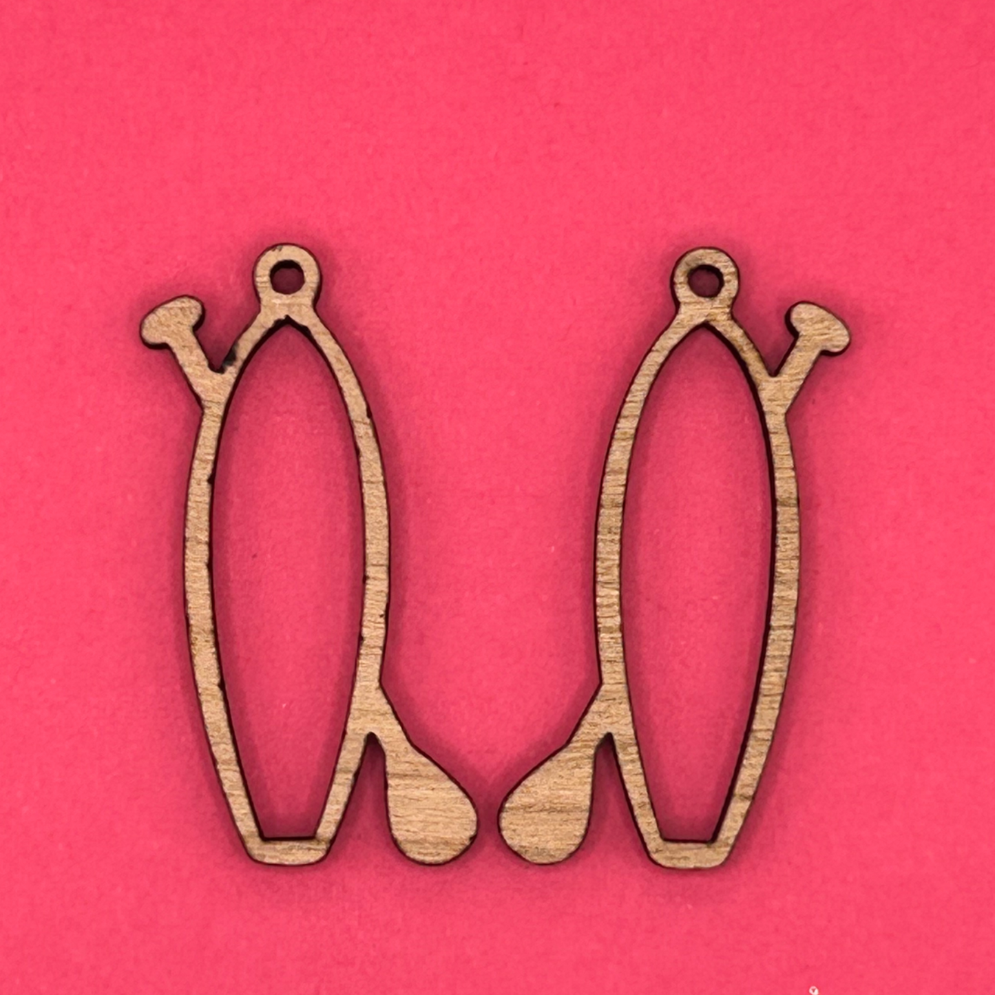Blank Paddle board wooden bezels