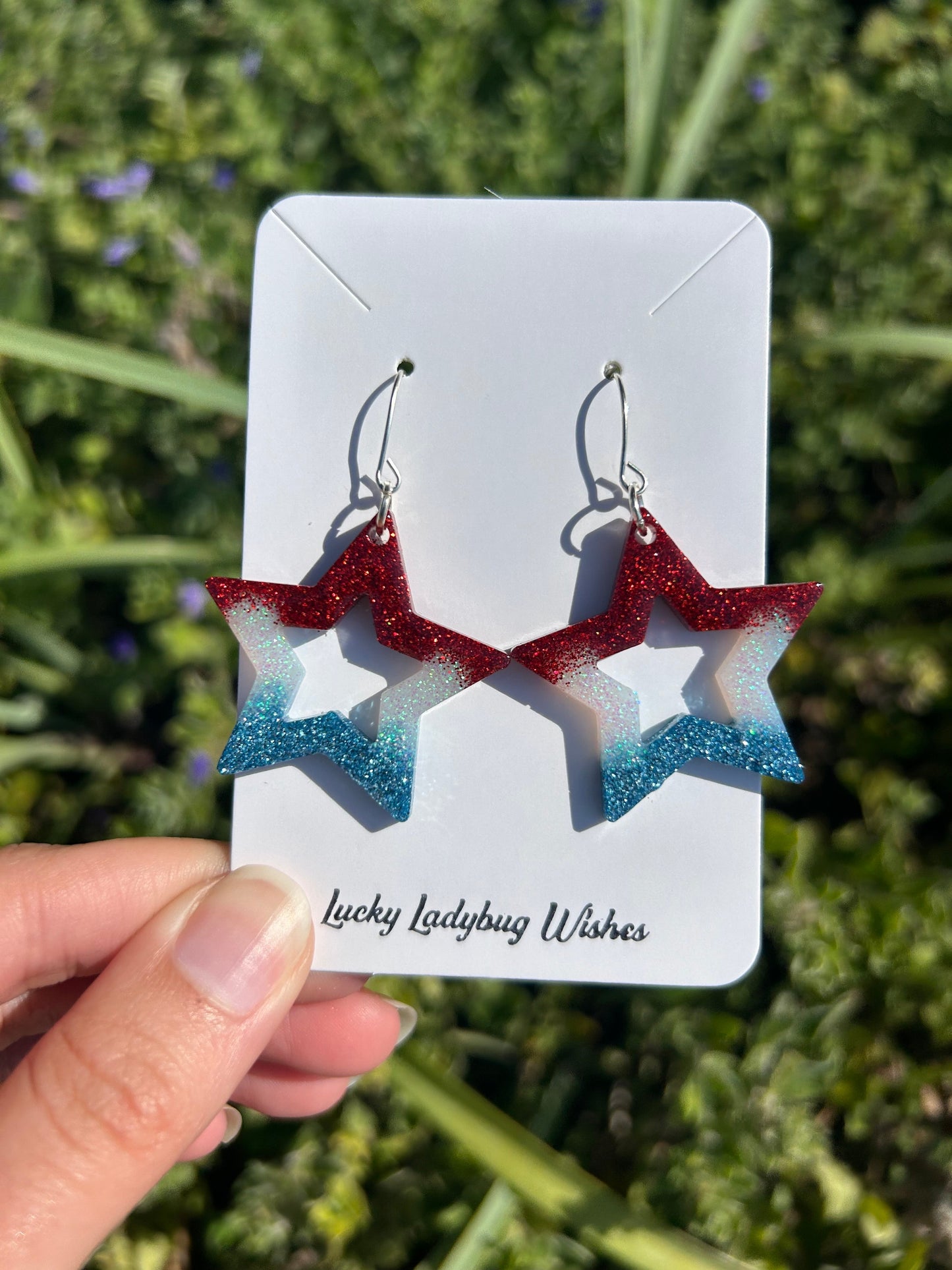 Star earrings