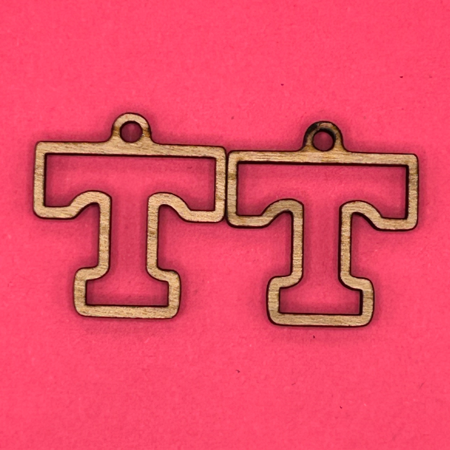 Blank Tennessee Logo wooden bezels