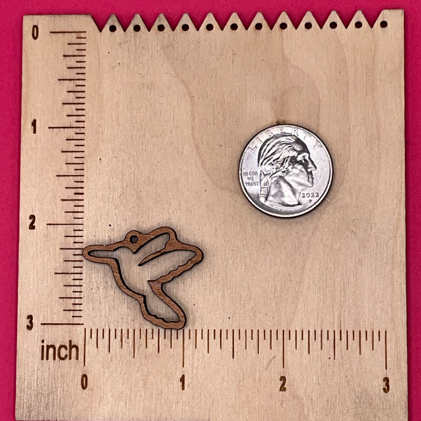 Blank Hummingbird wooden bezels