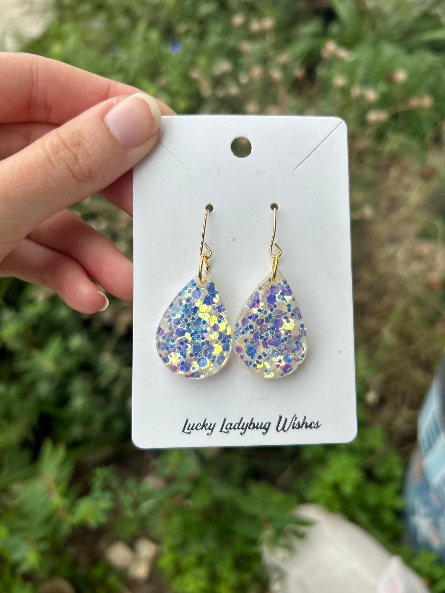 Small twilight earrings