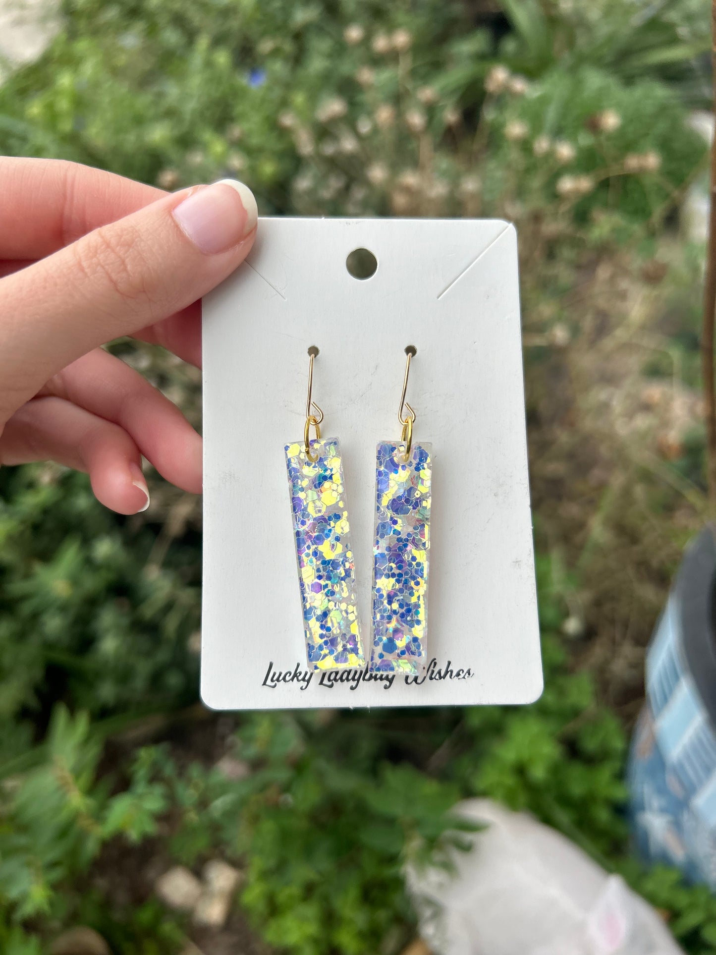 Small twilight earrings