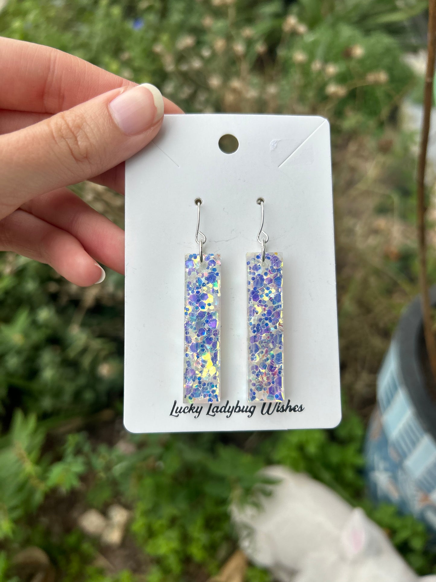 Small twilight earrings